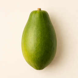 Groene Papaya