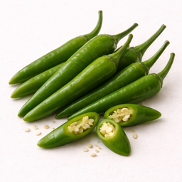 Groene Chilipeper