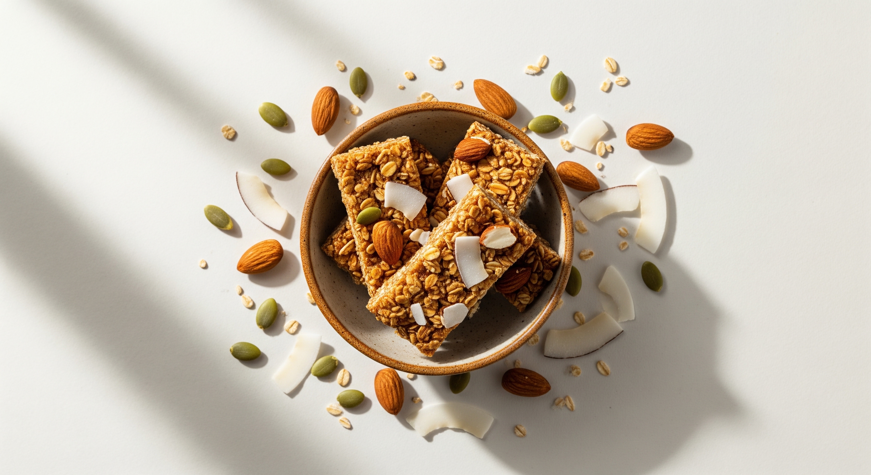 Amandel-Kokos Granola Bars