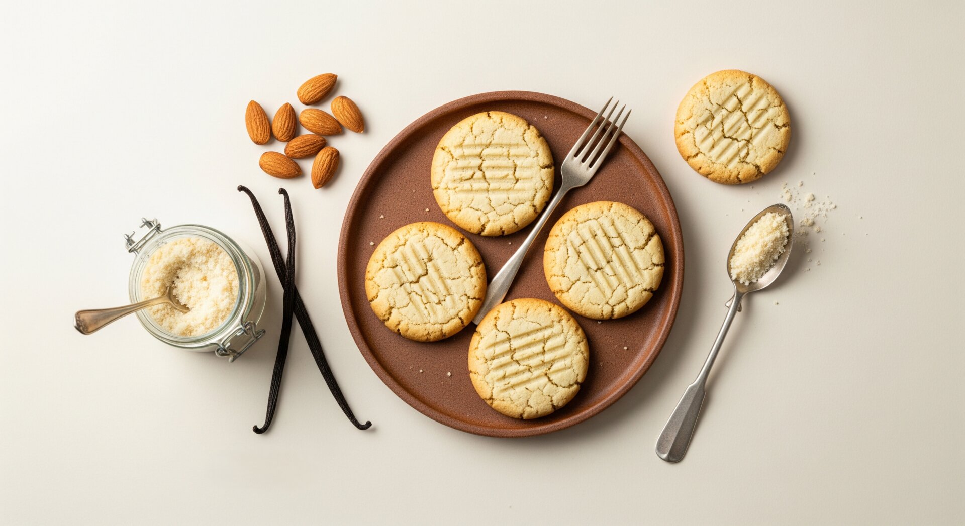 Amandelmeel Vanille Koekjes