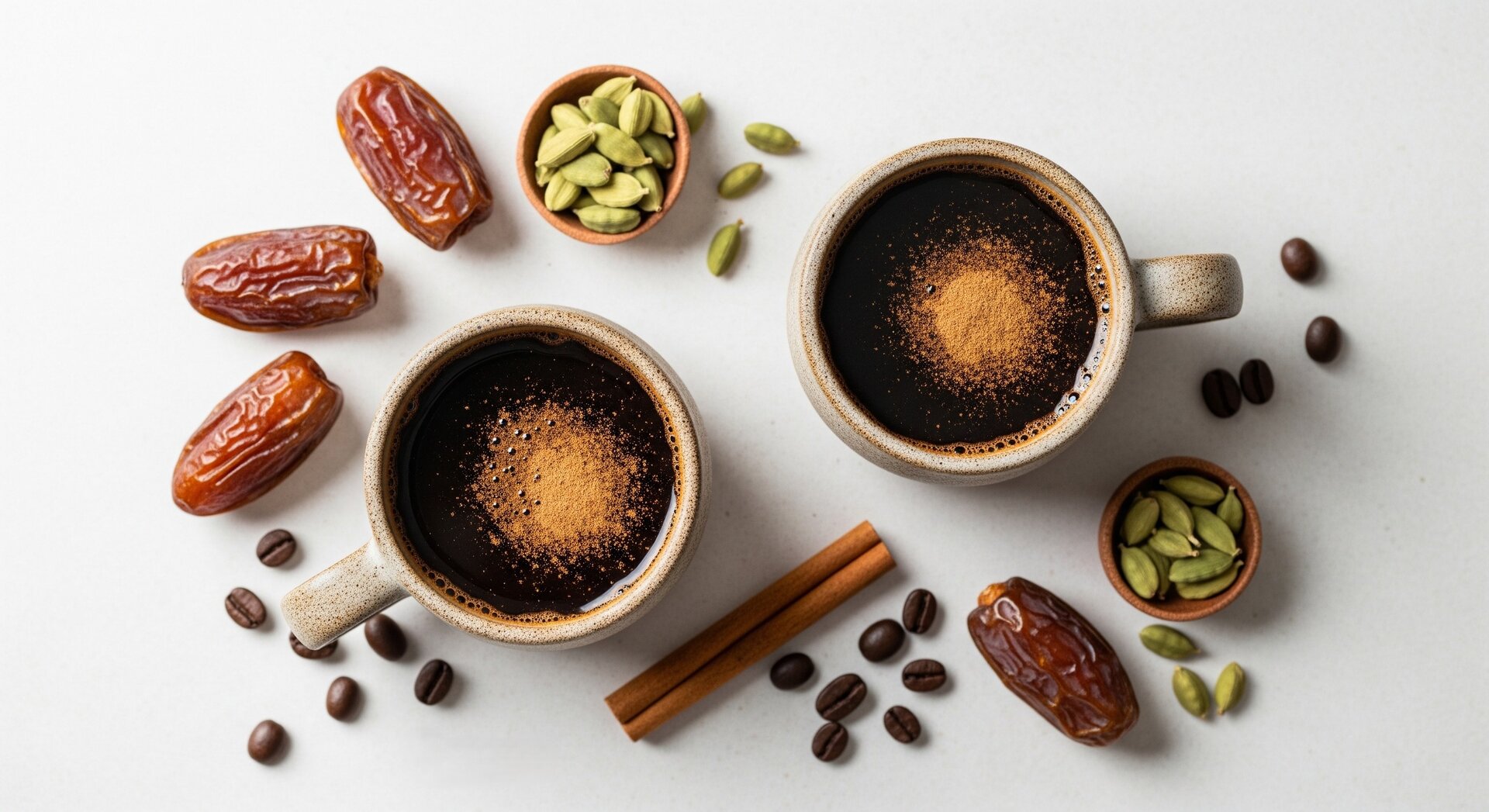 Arabische Kardemom Dadel Koffie