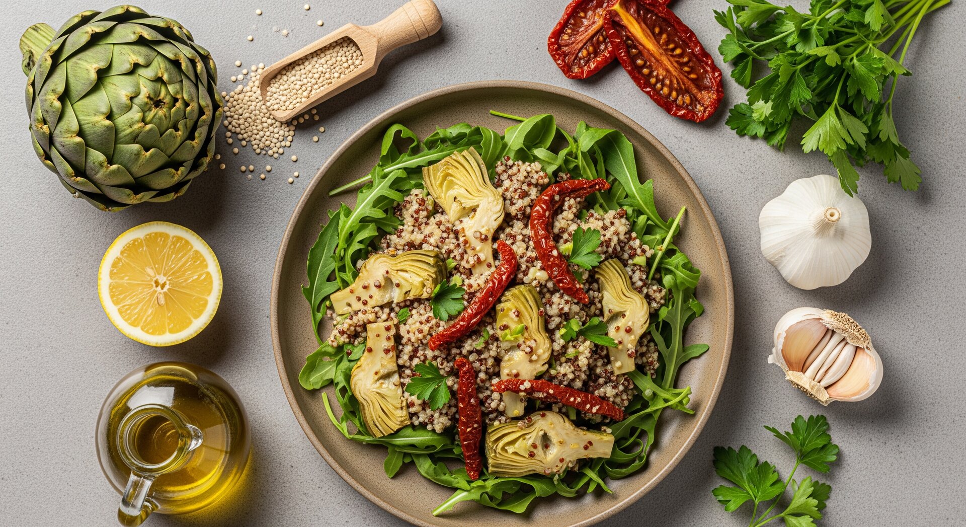 Artisjok Quinoa Lunch