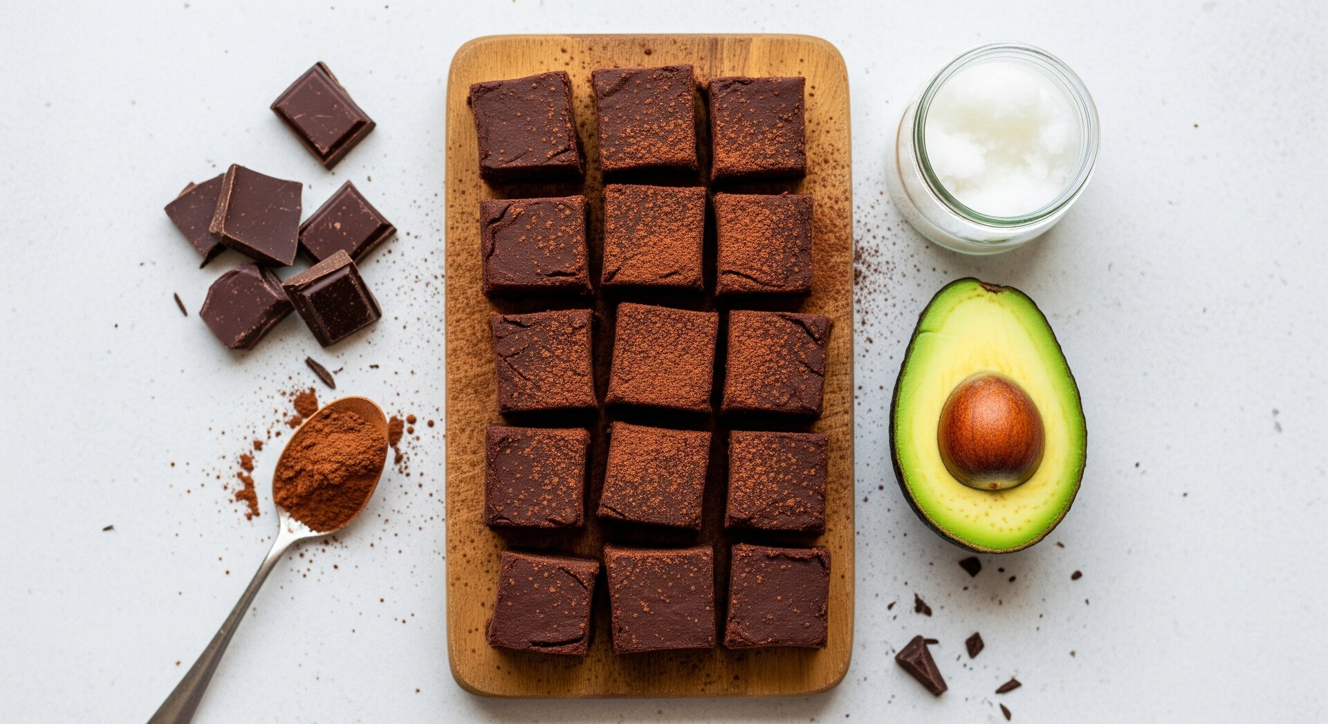 Avocado-Cacao Fudge