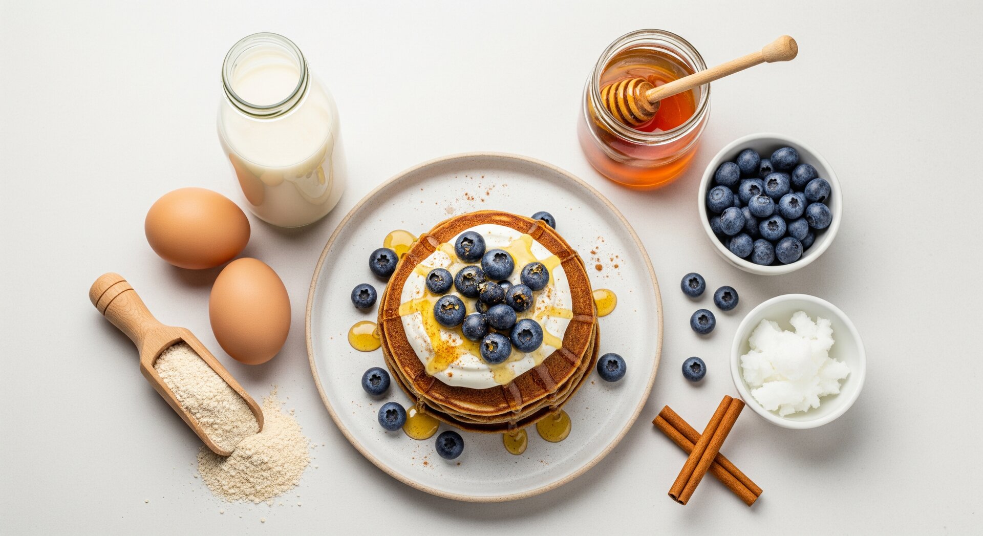 Boekweit Pannenkoeken met Bessen