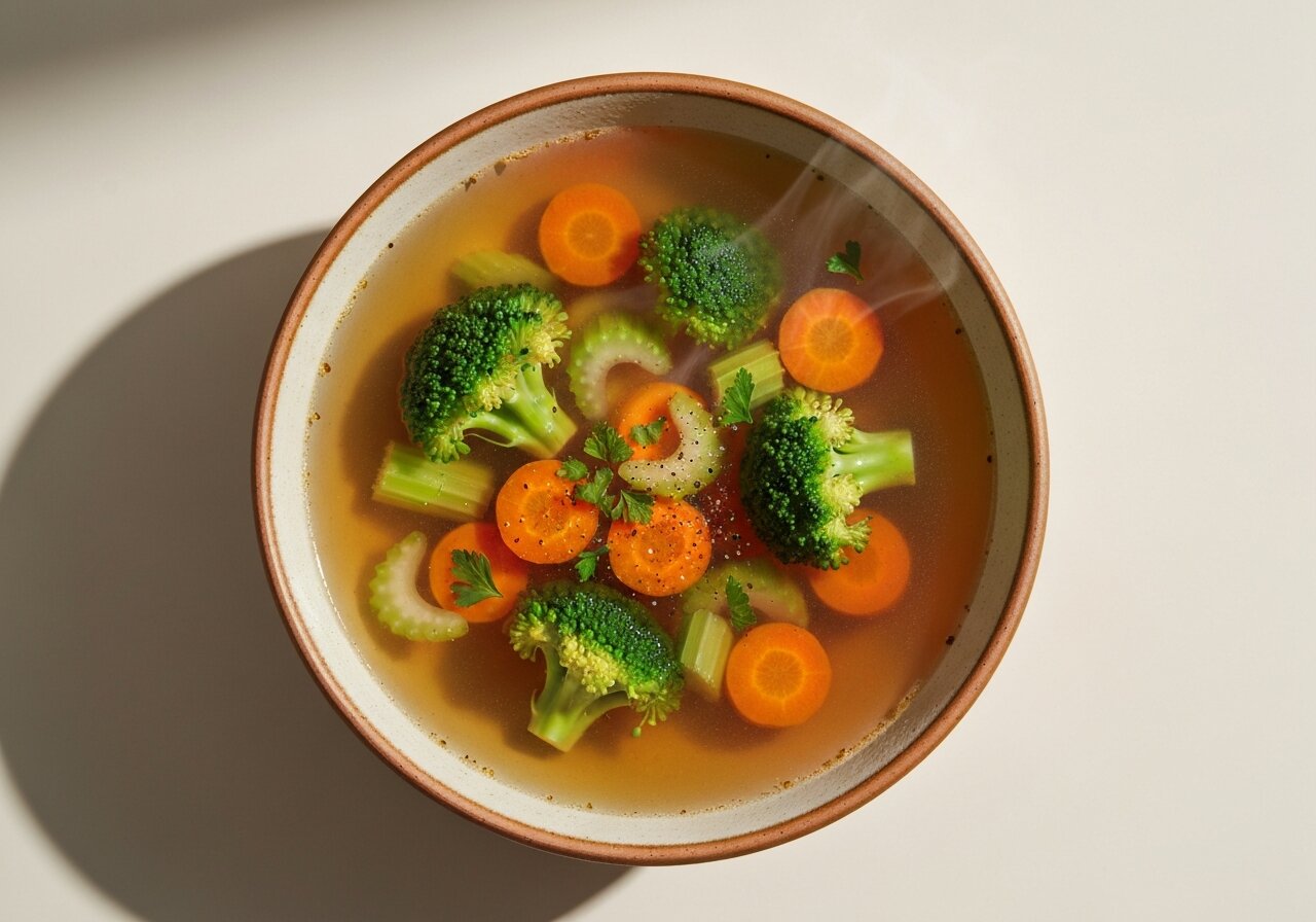 Bottenbouillon met Groenten