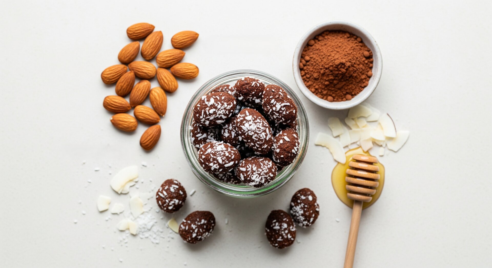 Gecoate Amandelen met Cacao & Kokos
