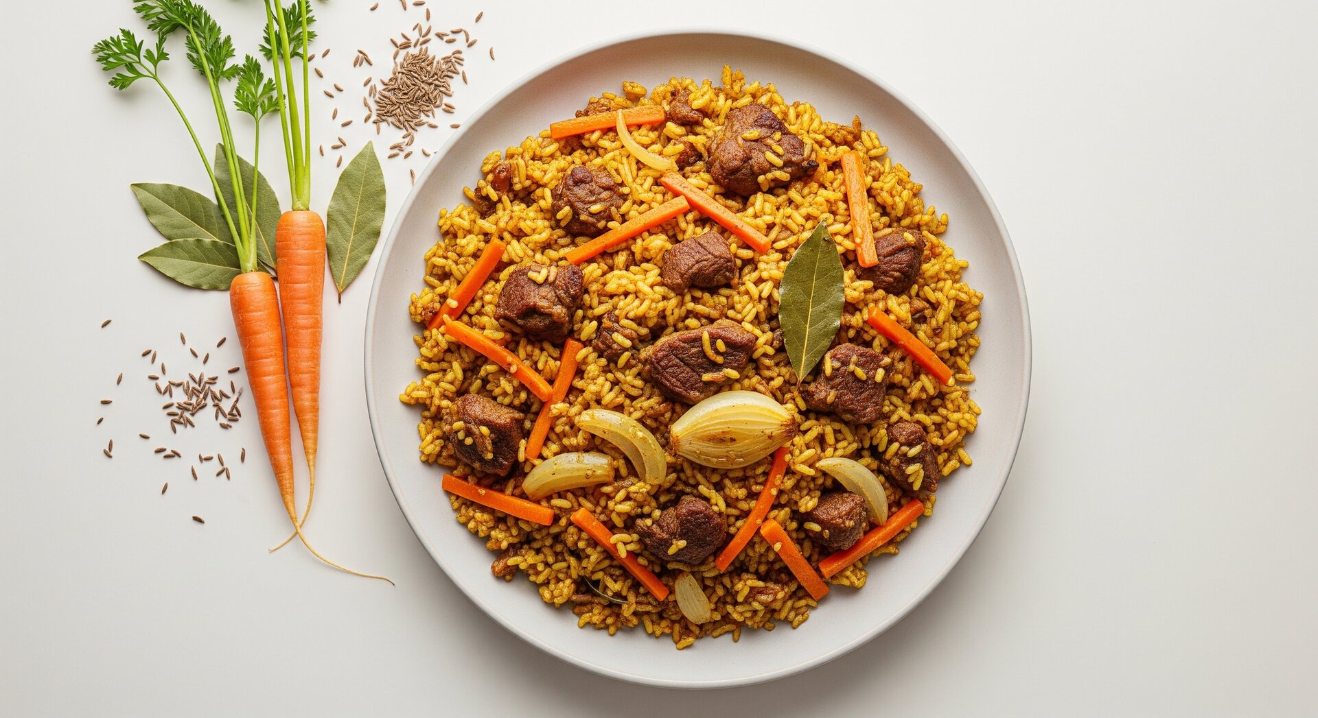 Centraal-Aziatische Plov met Lamsvlees