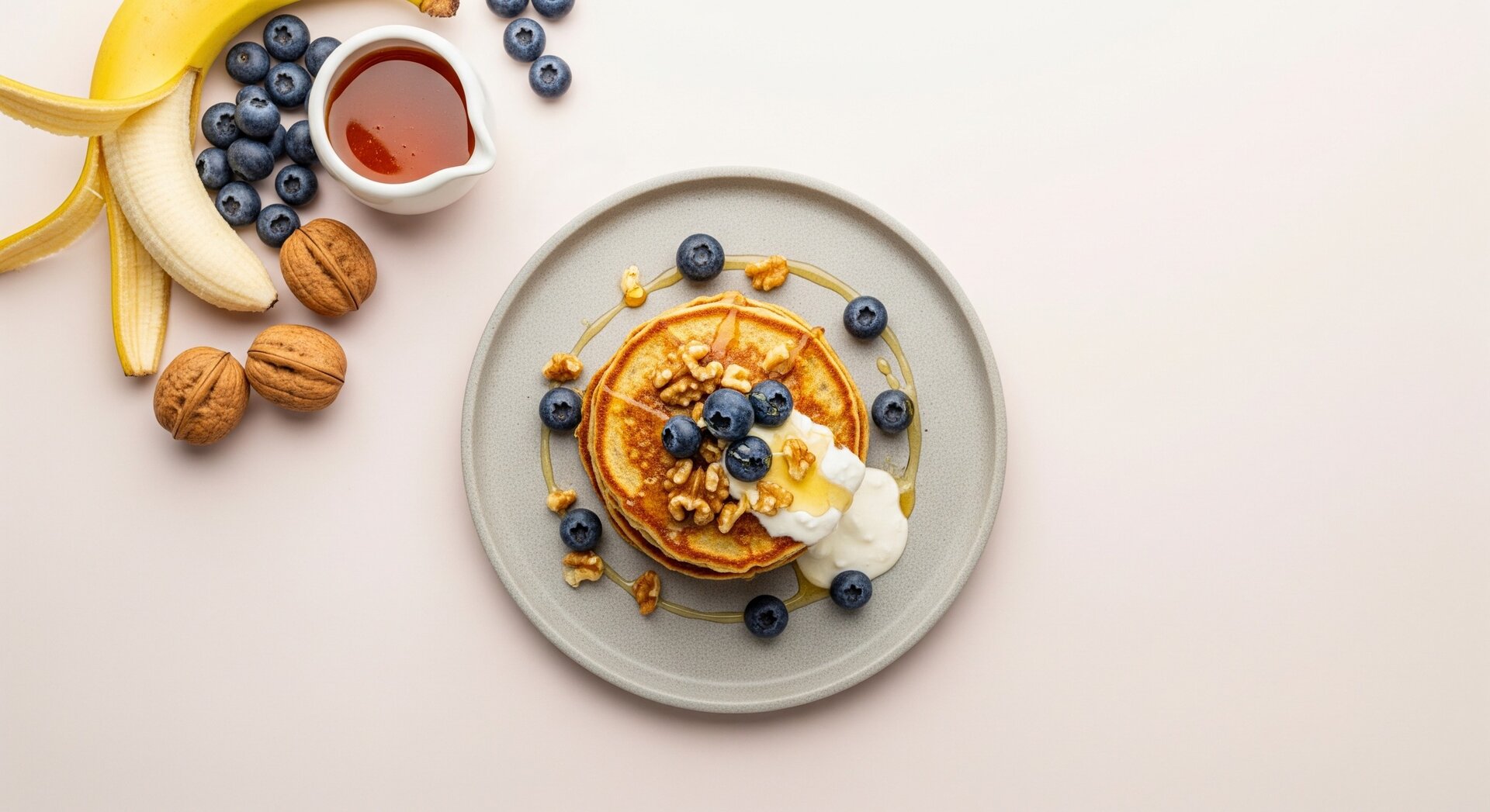 Cottage Cheese Pannenkoeken met Bessen