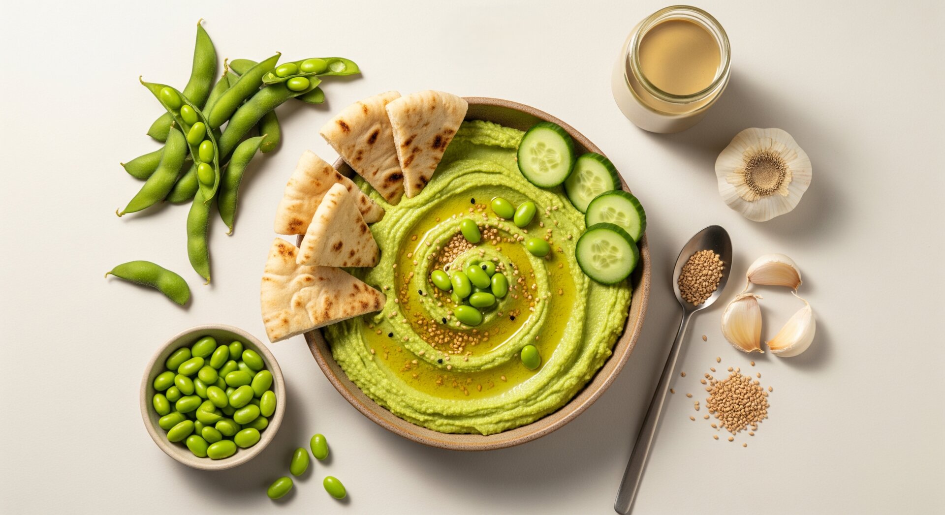 Edamame Hummus Dip