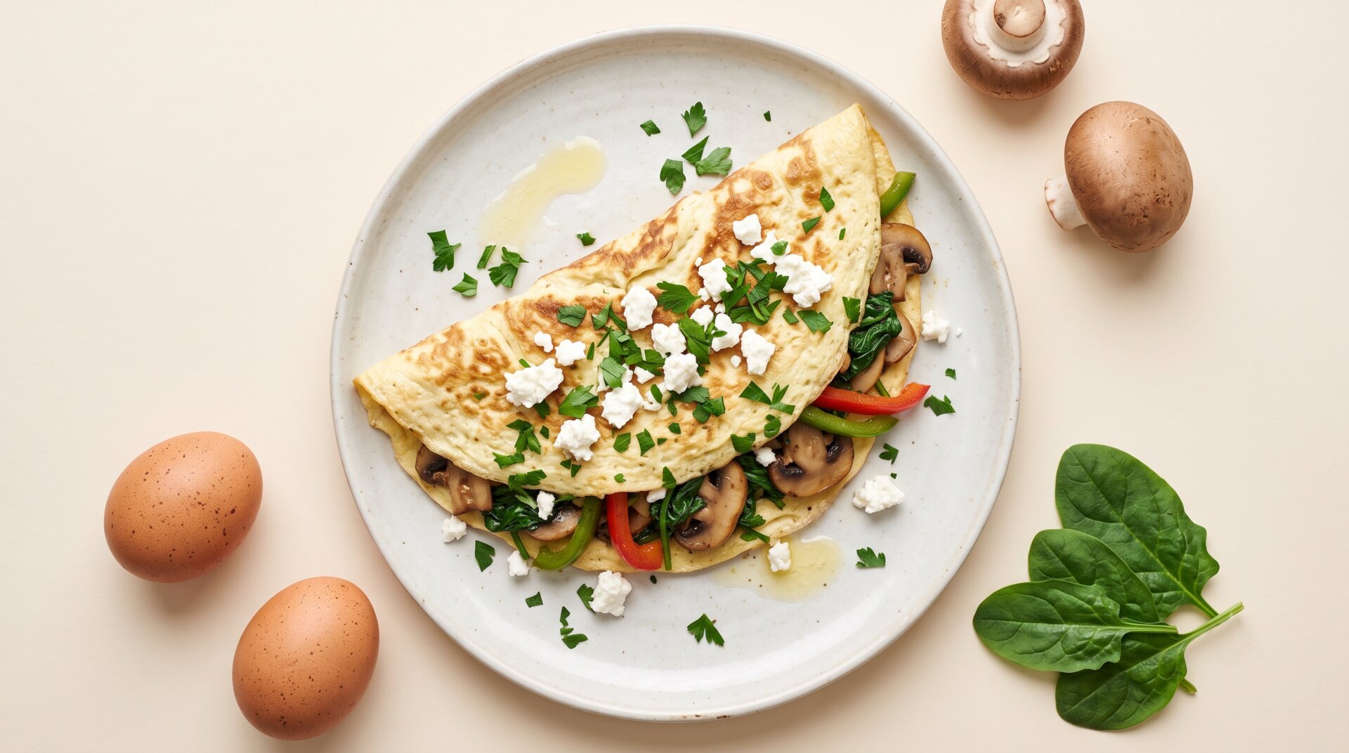 Eiwit Groente Omelet