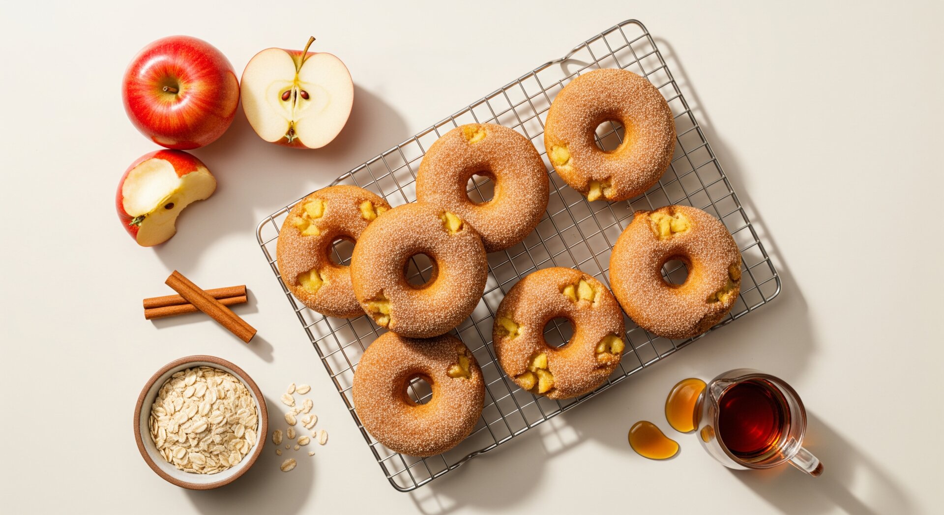 Gebakken Appel Donuts