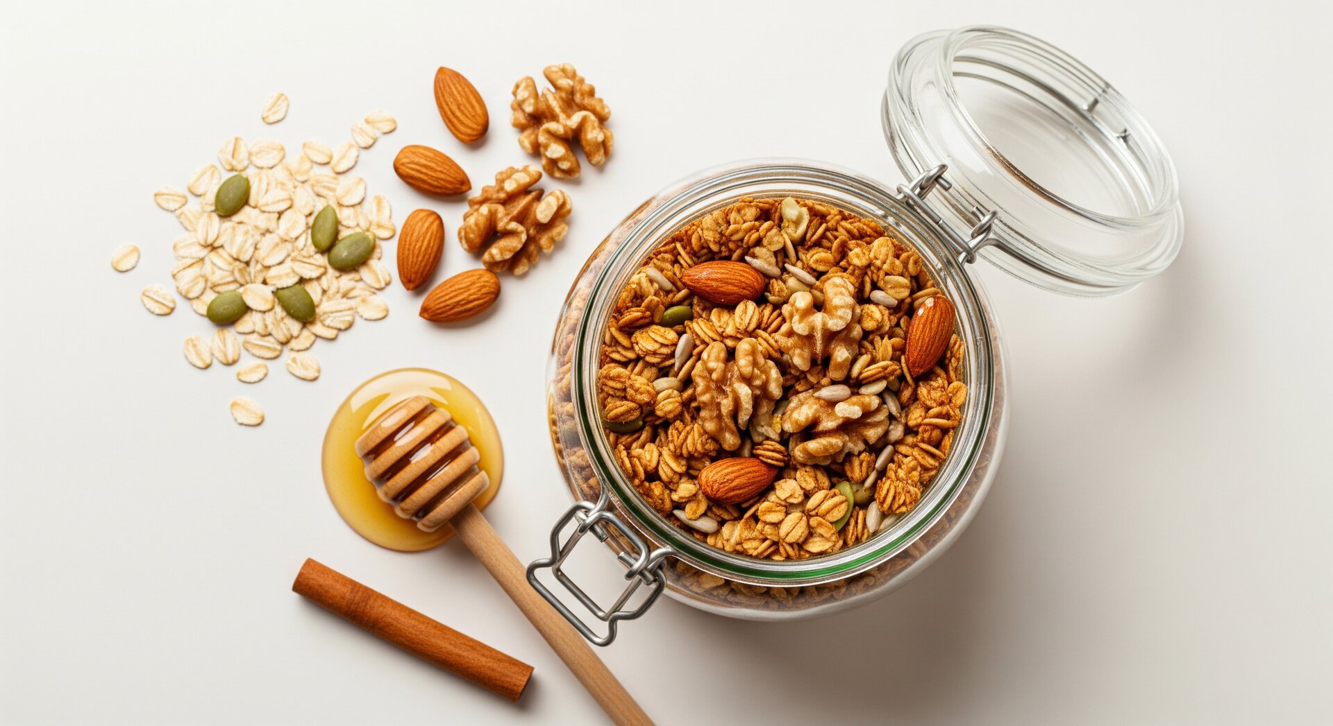 Zelfgemaakte Granola