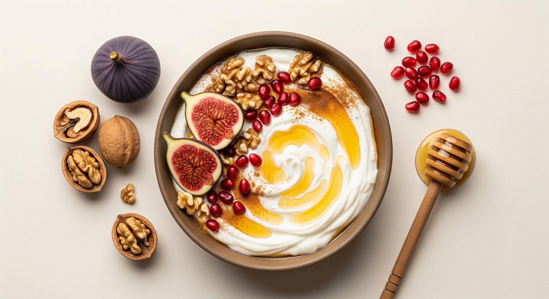 Griekse Yoghurt Bowl met Honing en Walnoten