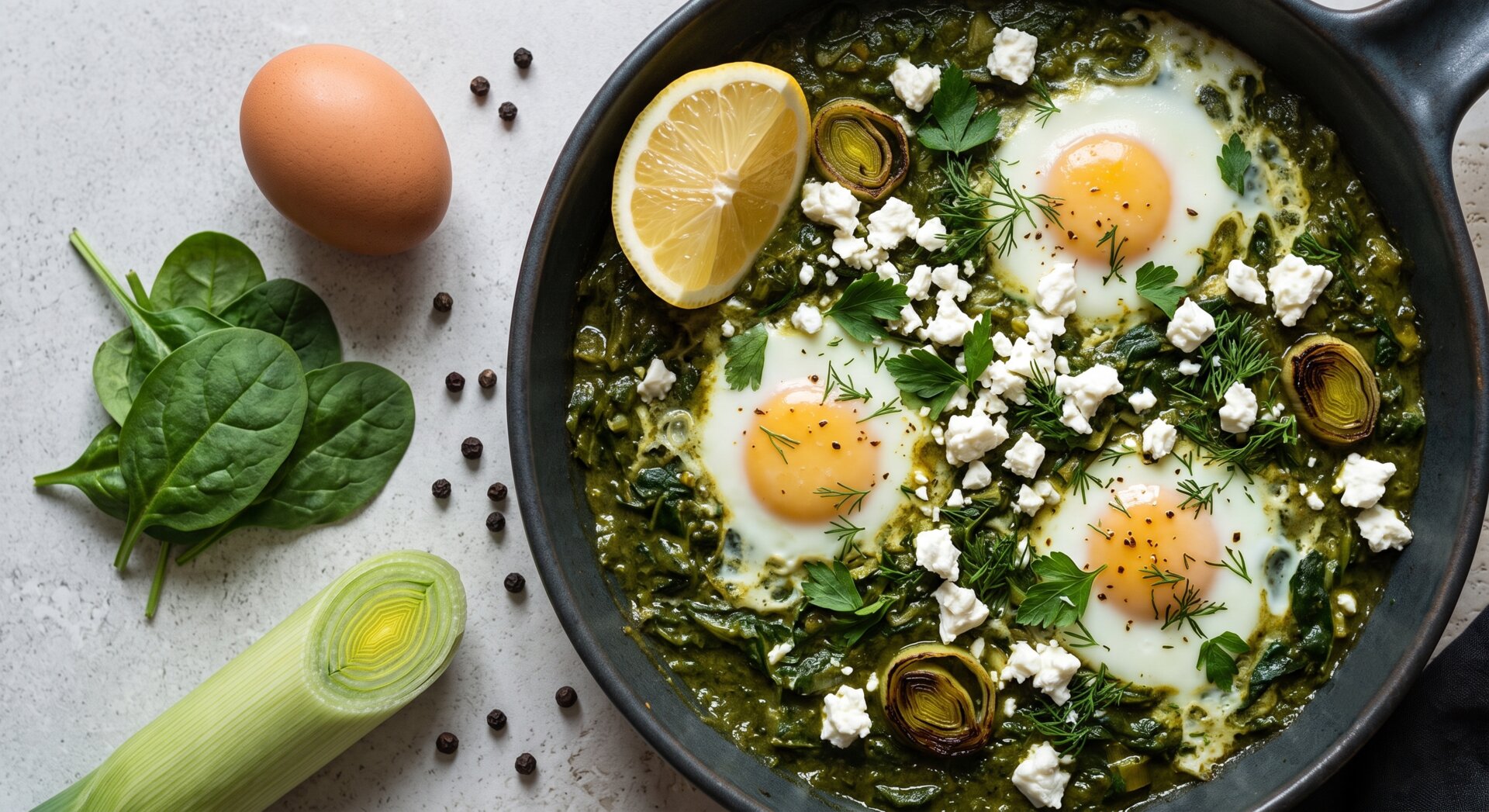 Groene Shakshuka