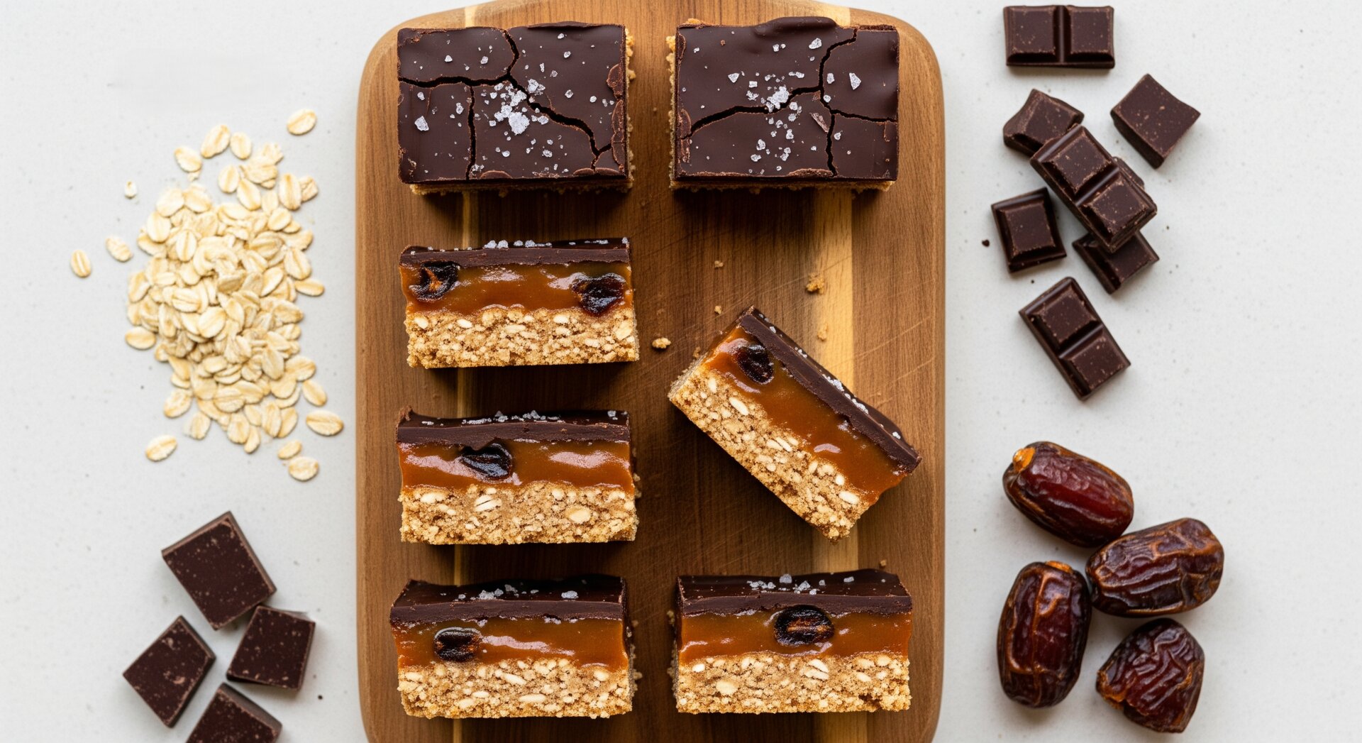 Havermout-Karamel Bars