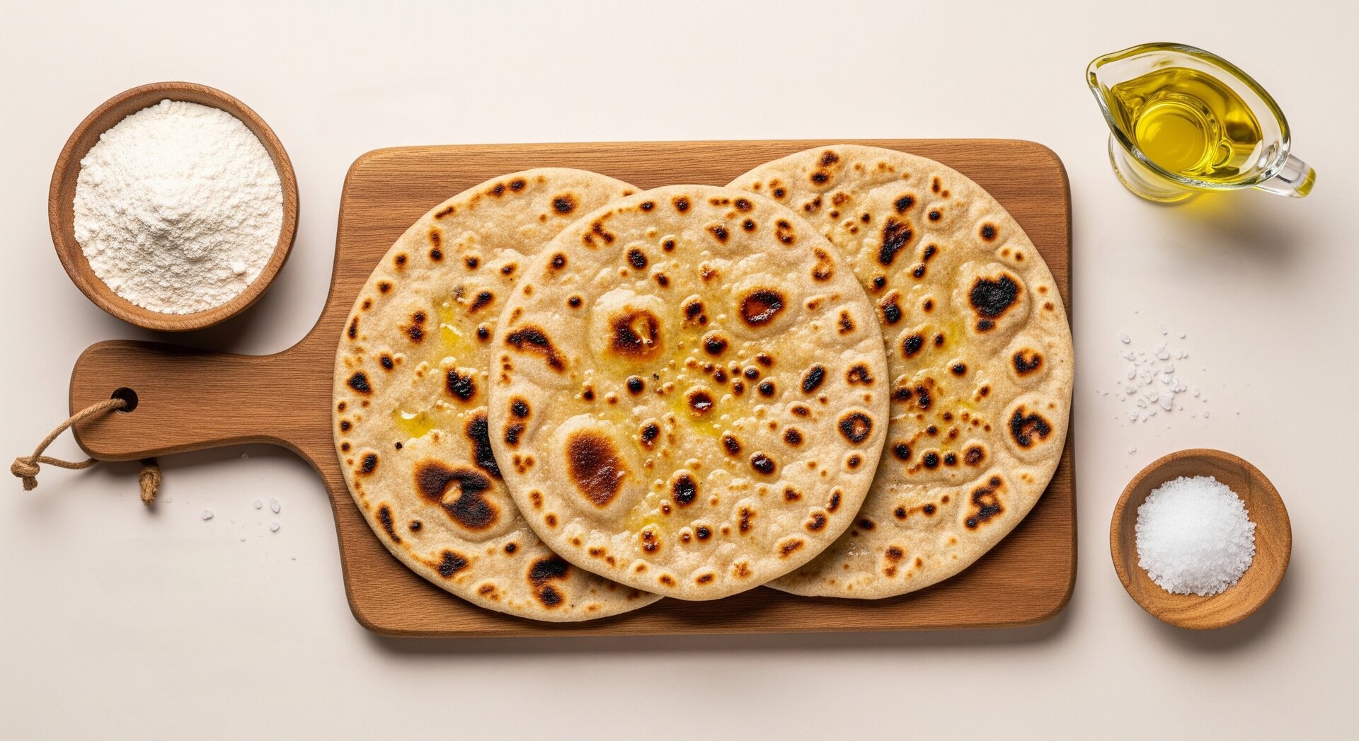 Indiase Volkoren Chapati