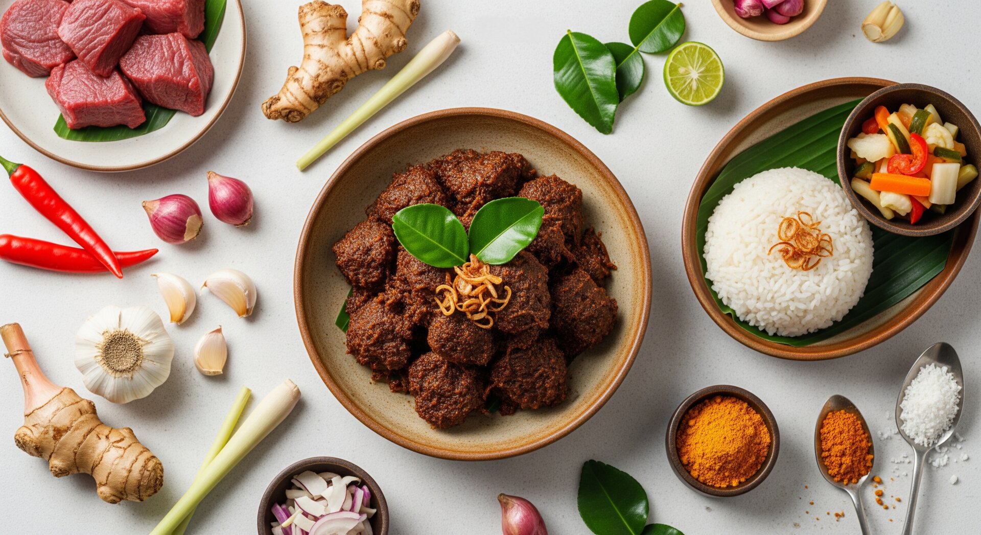 Indonesische Rundvlees Rendang