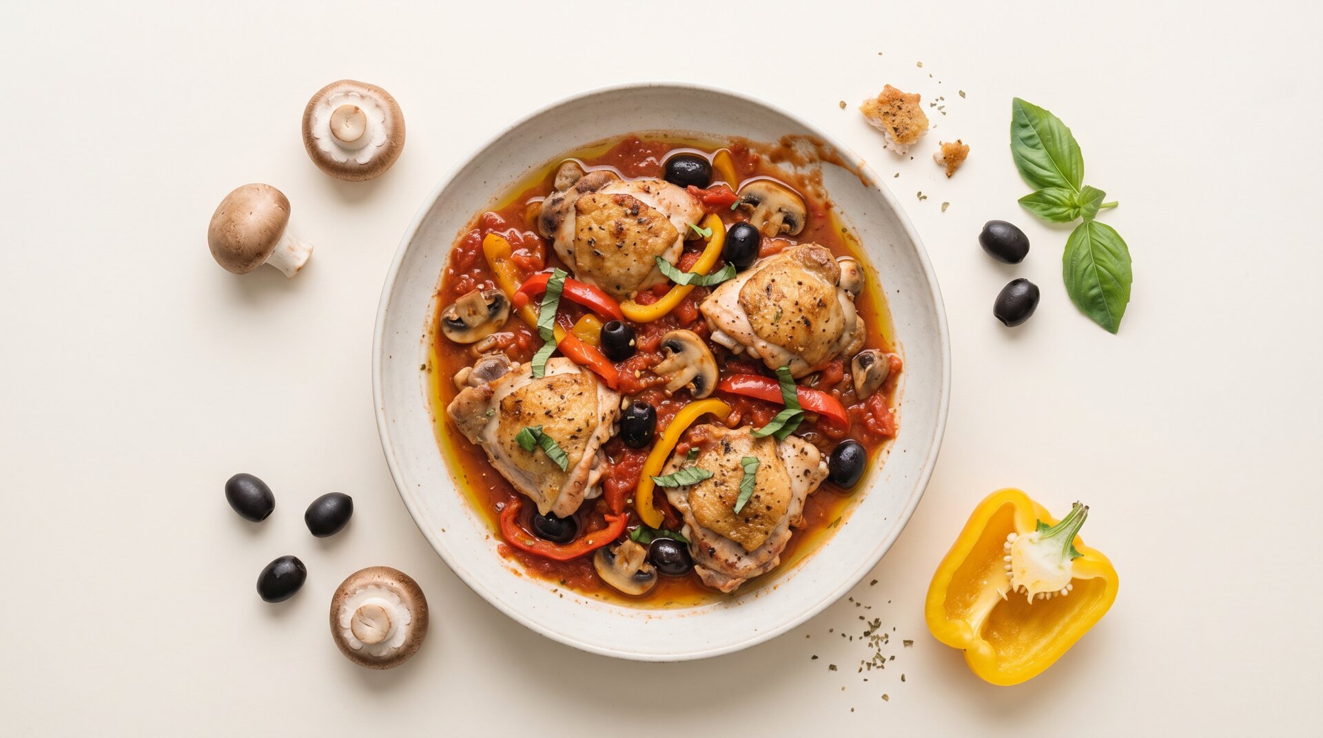 Italiaanse Kip Cacciatore