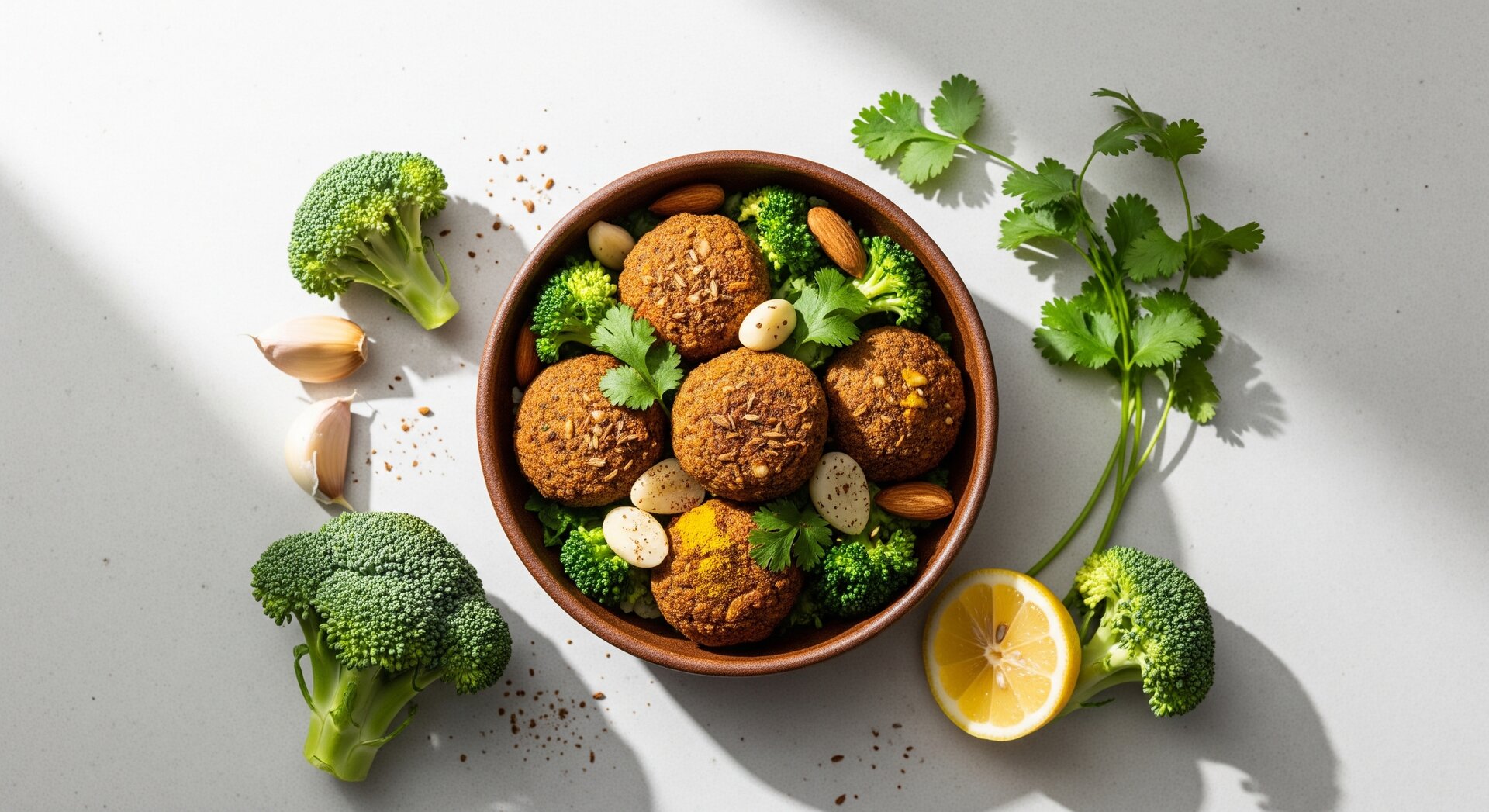 Keto Falafel Bites van Amandelmeel