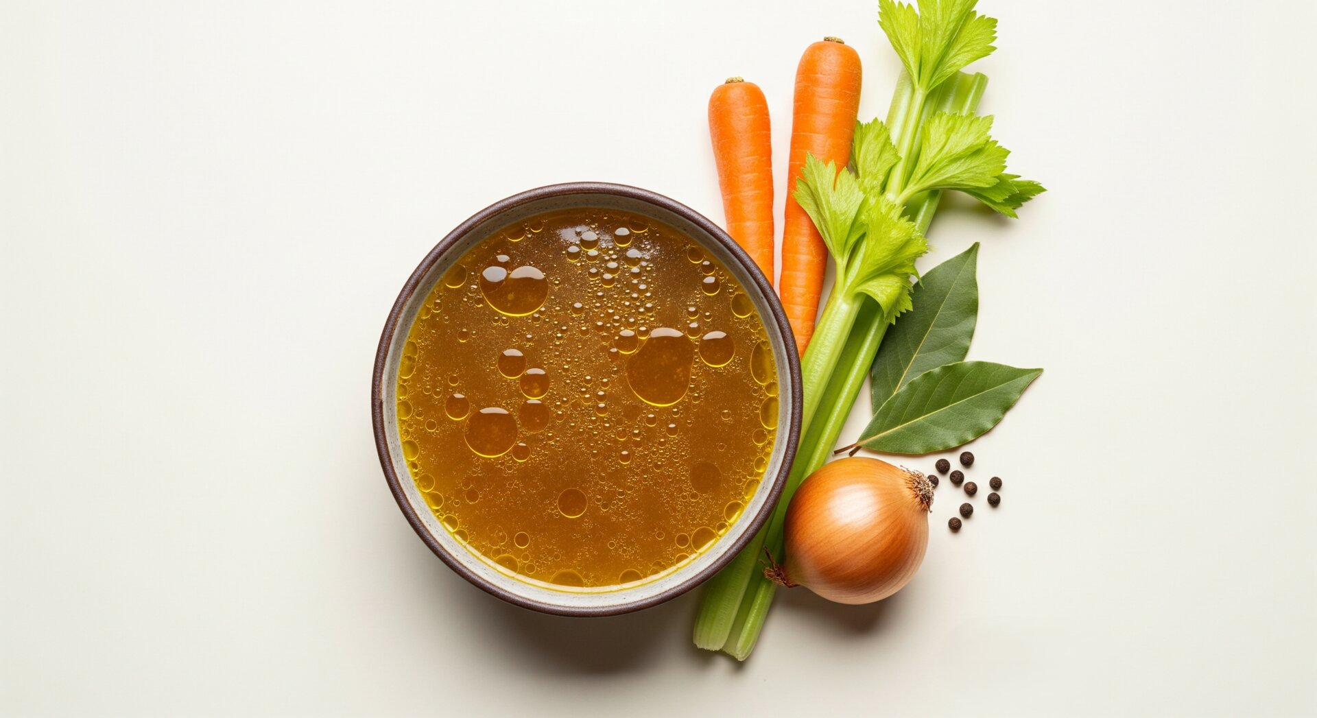 Zelfgemaakte Kippenbouillon