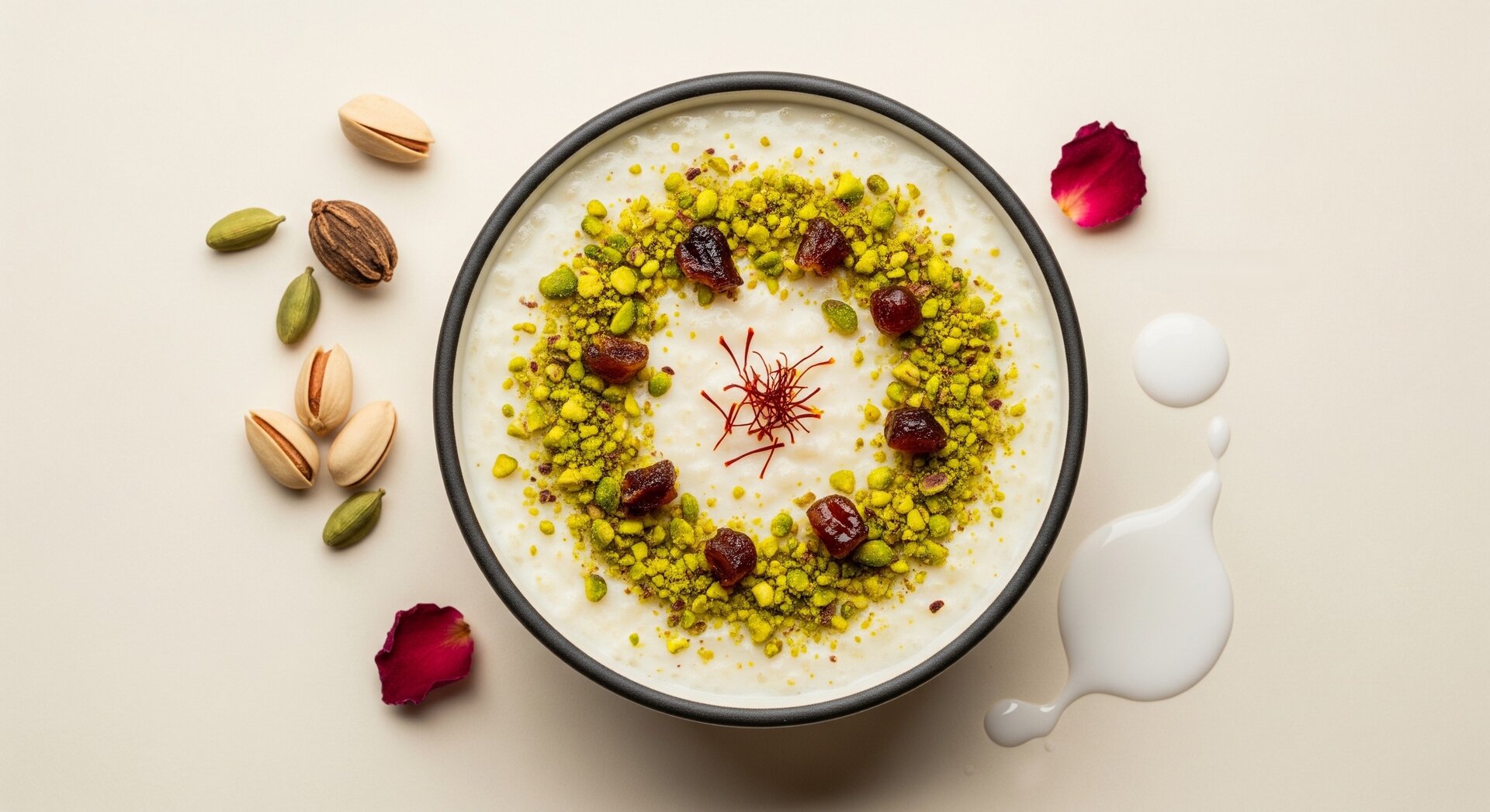 Kokos Kheer - Indiase Rijstpudding met Kardamom