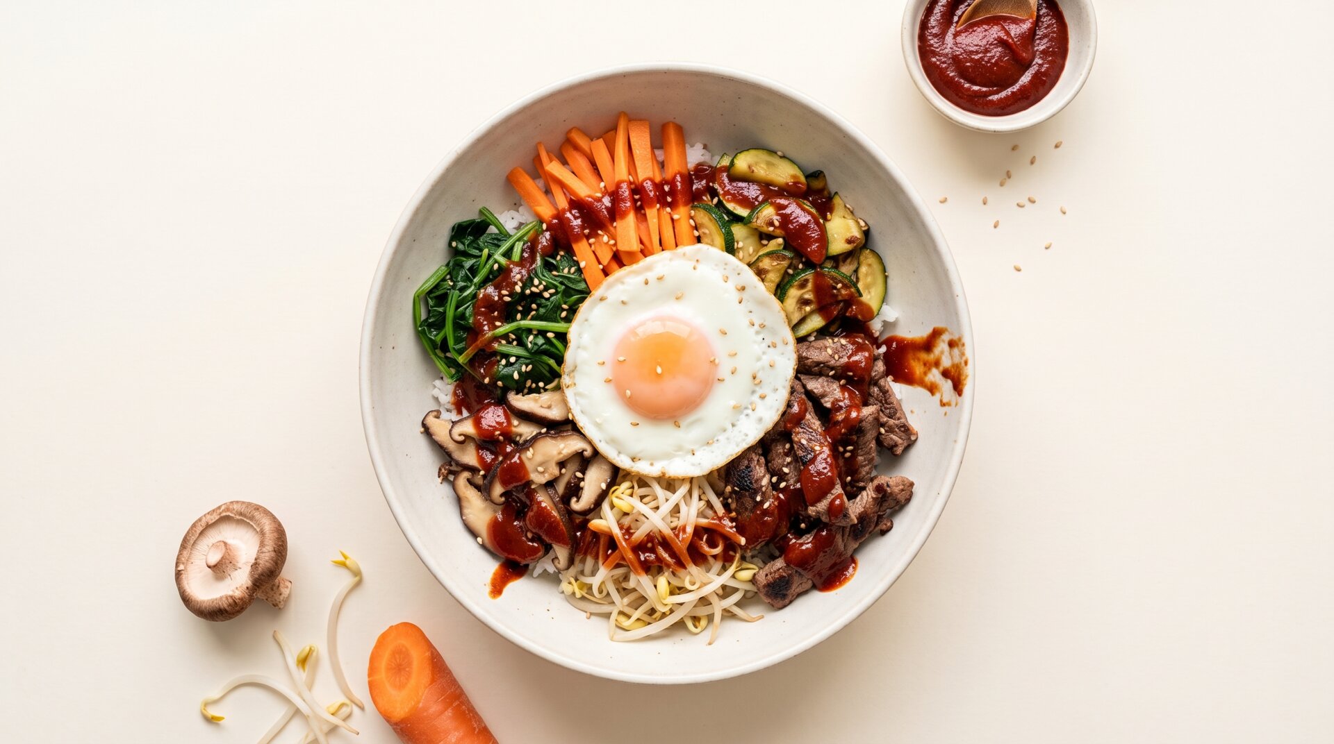 Koreaanse Bibimbap