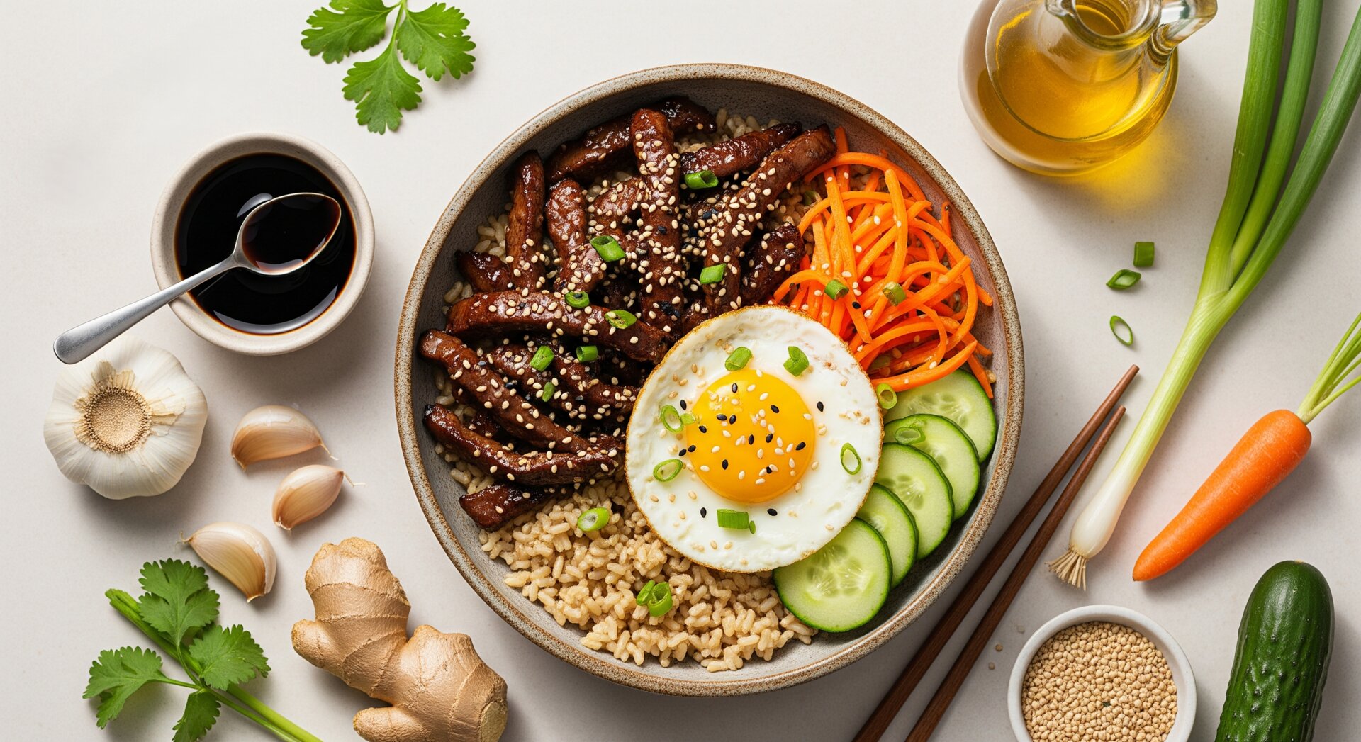 Koreaanse Bulgogi Bowl