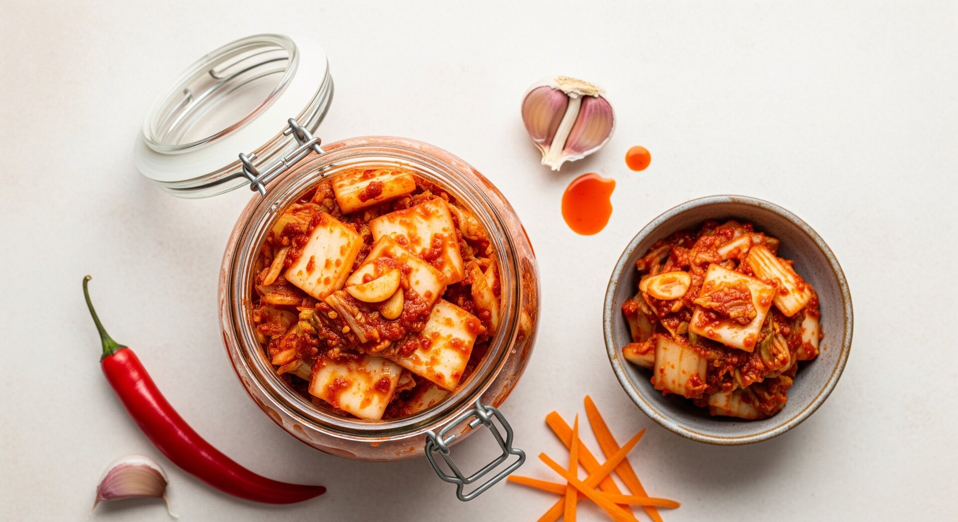 Koreaanse Gefermenteerde Kimchi