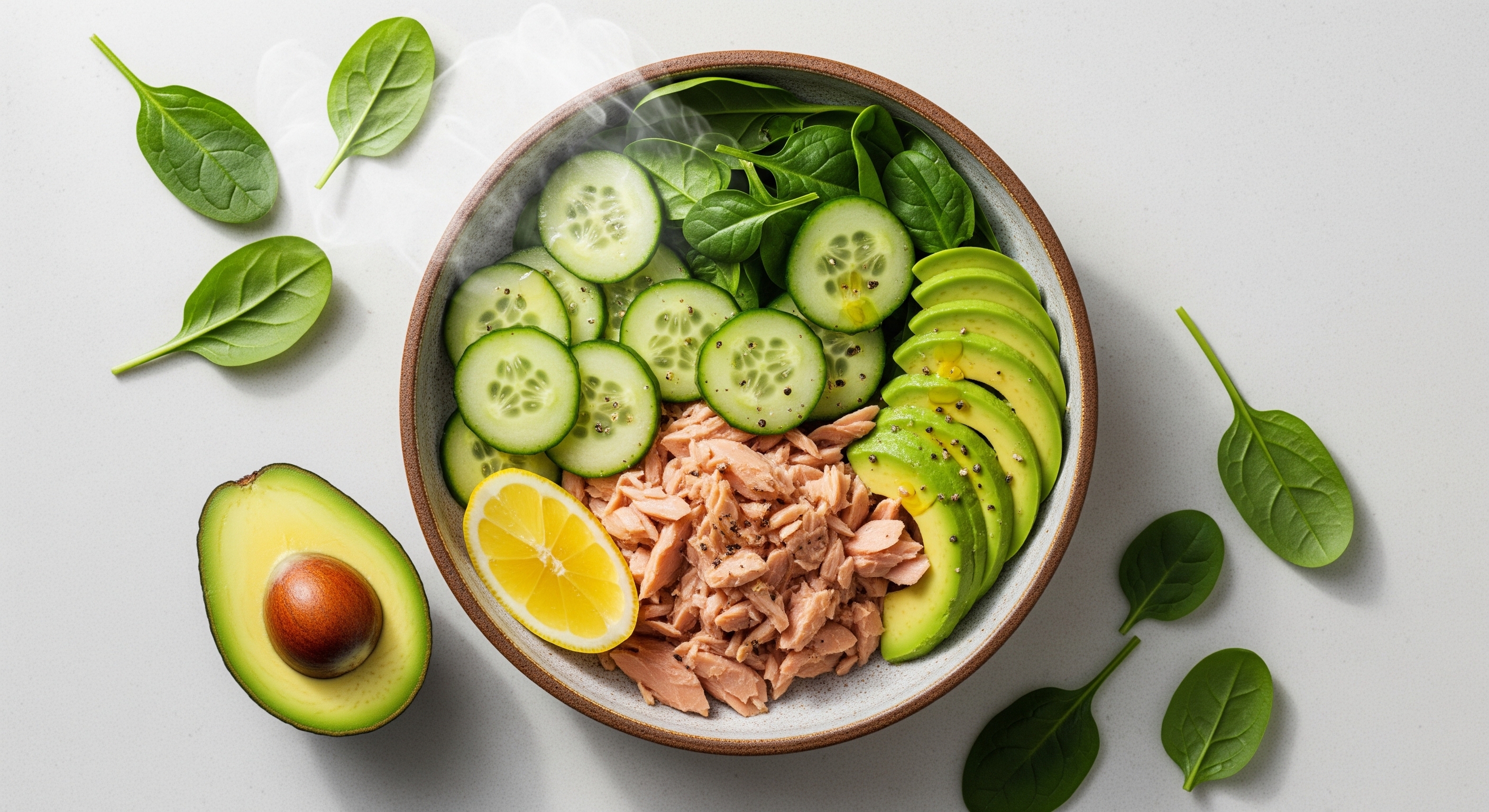 Gerookte Makreel-Avocado Ontbijtbord