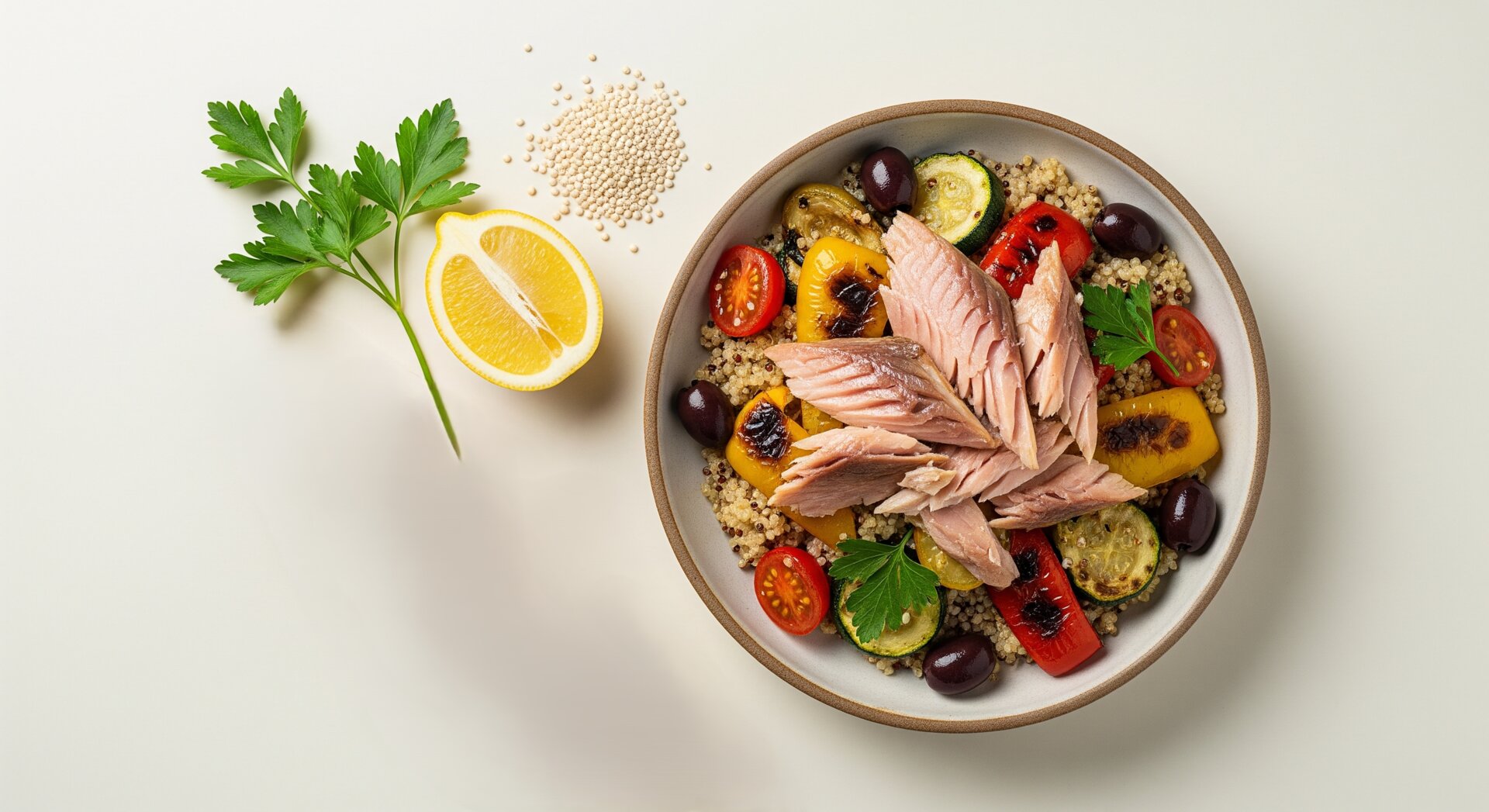 Mediterrane Makreel met Quinoa