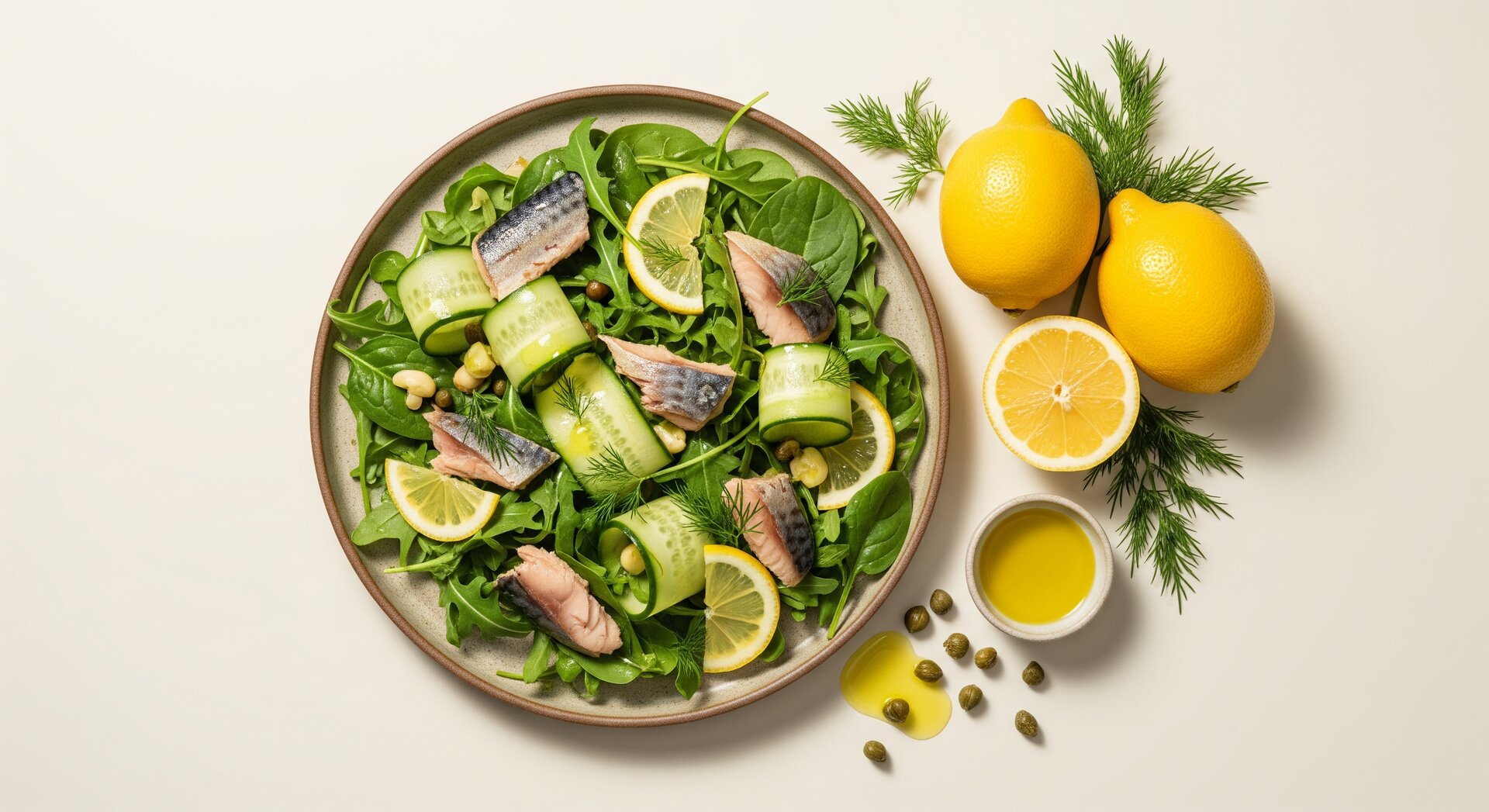 Makreel Salade met Citroen