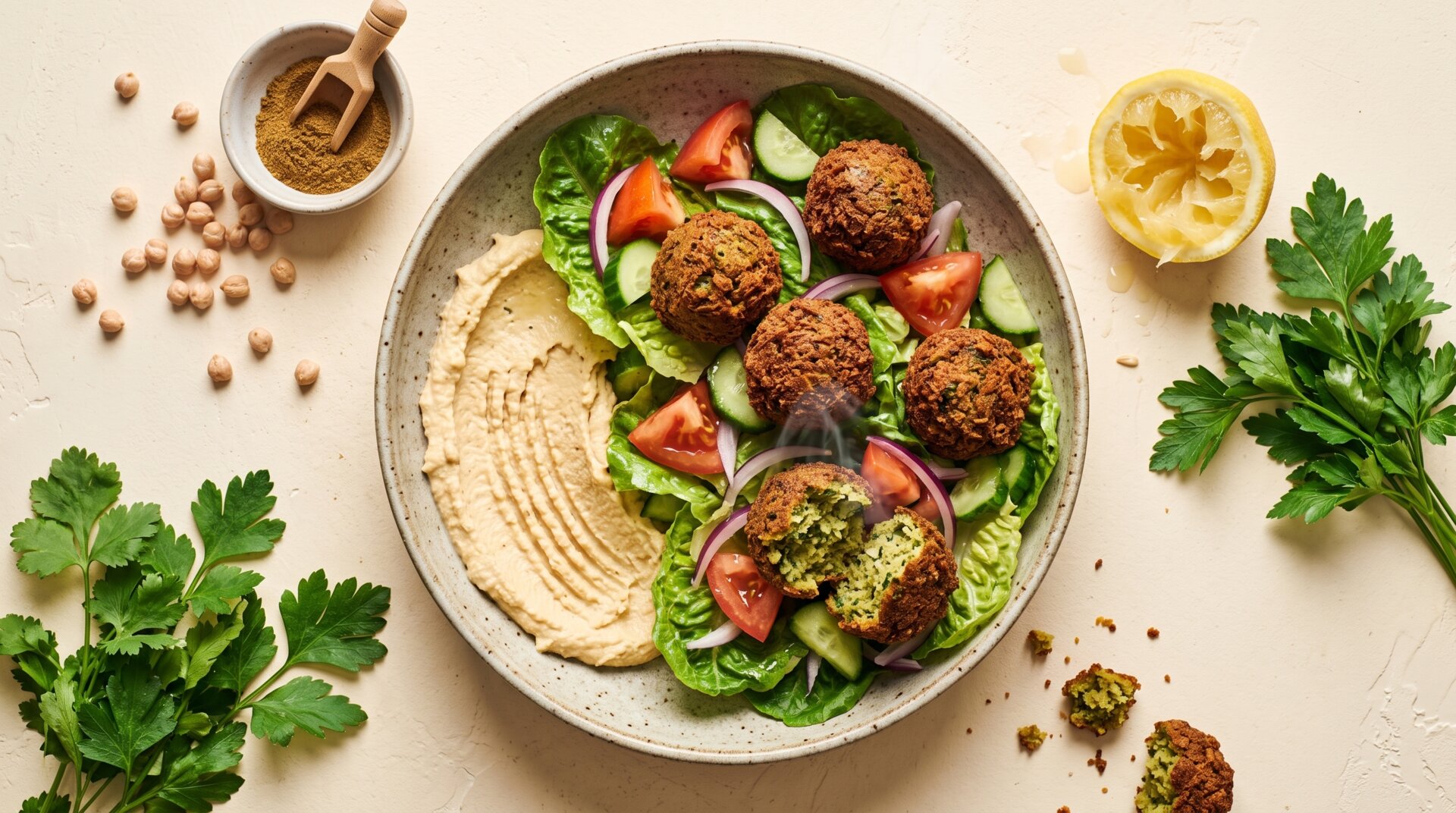 Mediterrane Falafel Bowl