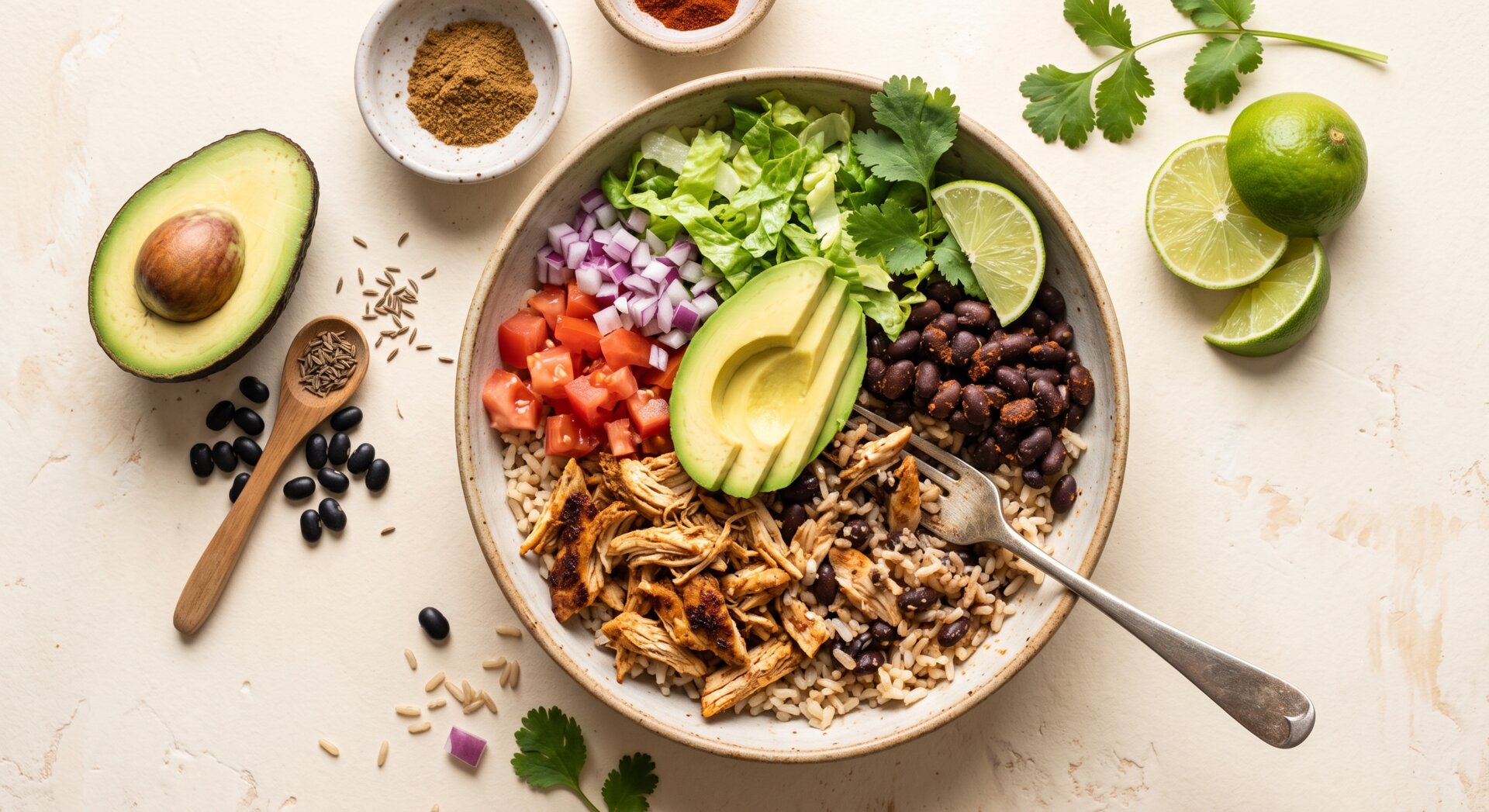 Mexicaanse Burrito Bowl