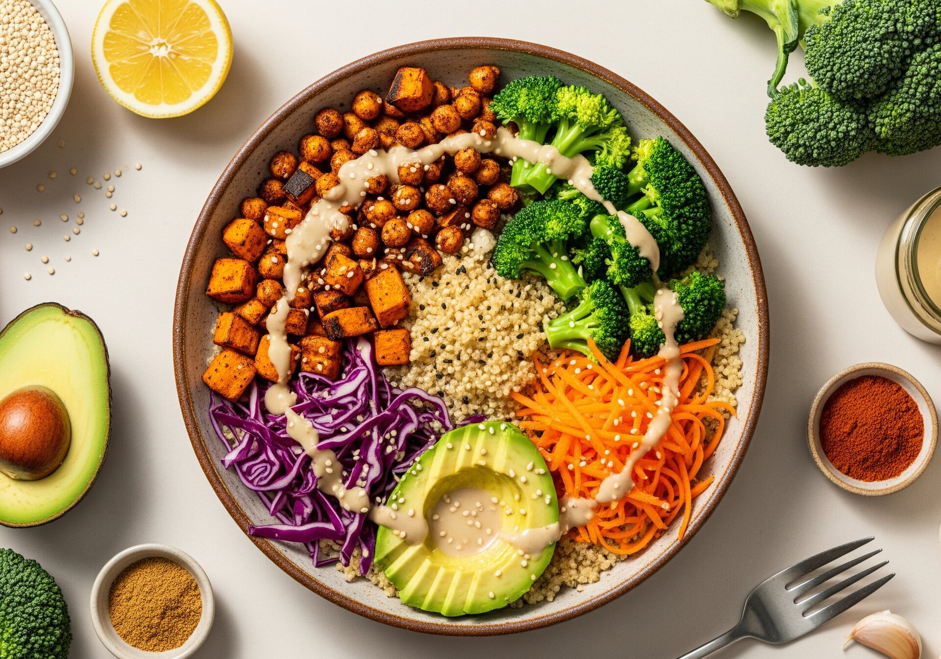 Rainbow Bowl met Quinoa
