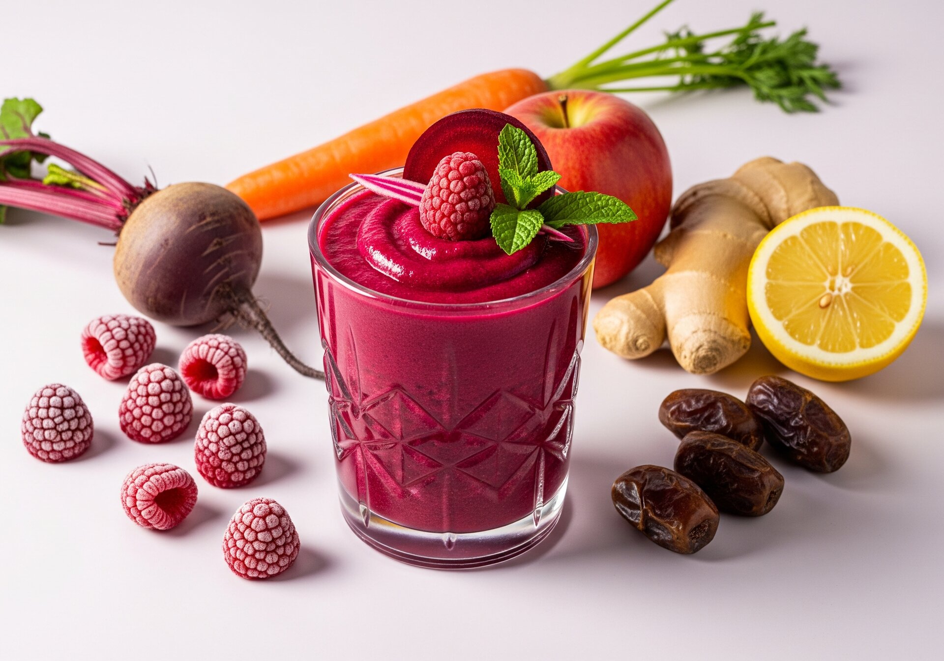 Rode Biet-Framboos Smoothie