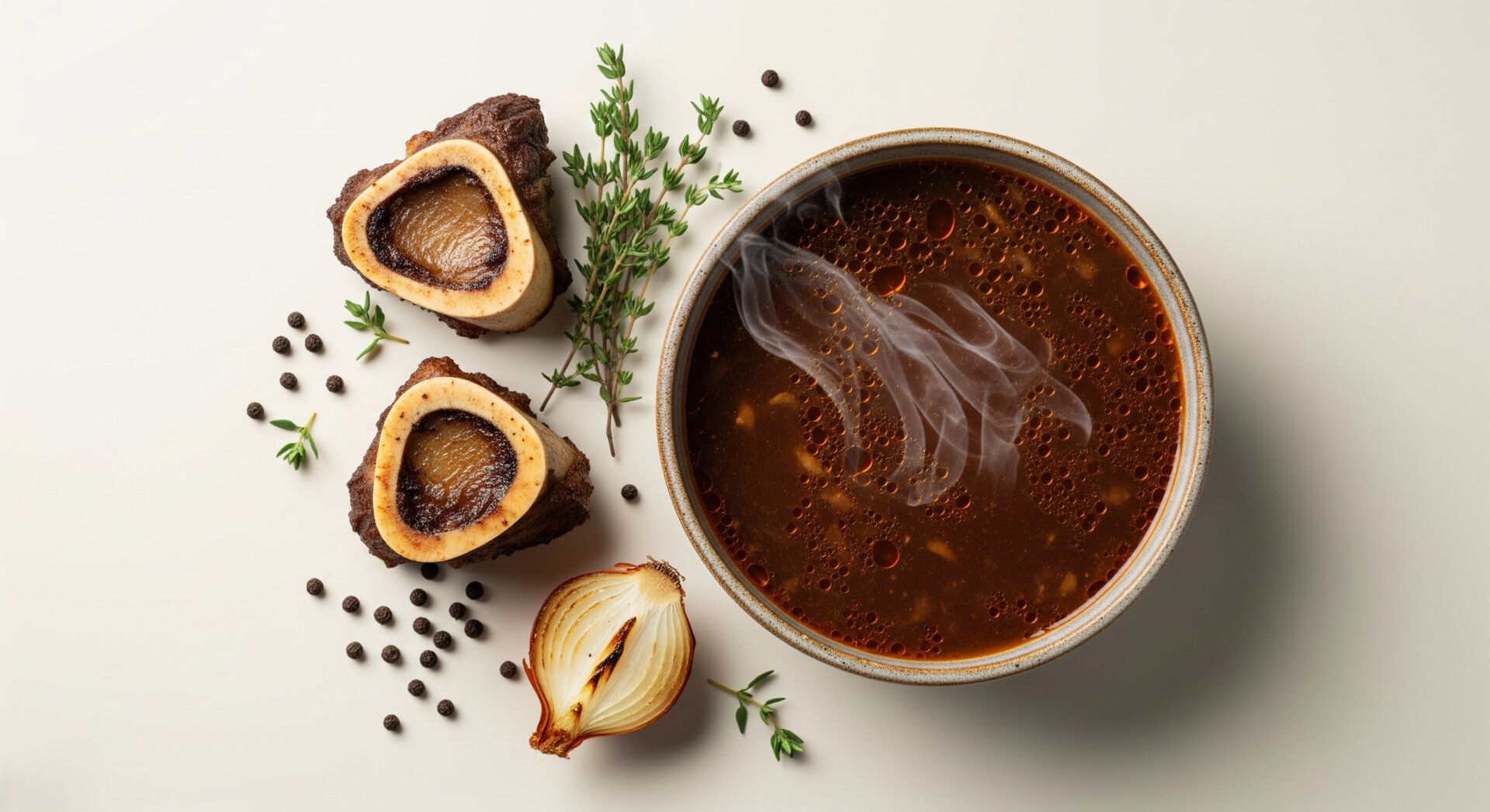 Zelfgemaakte Runderbouillon