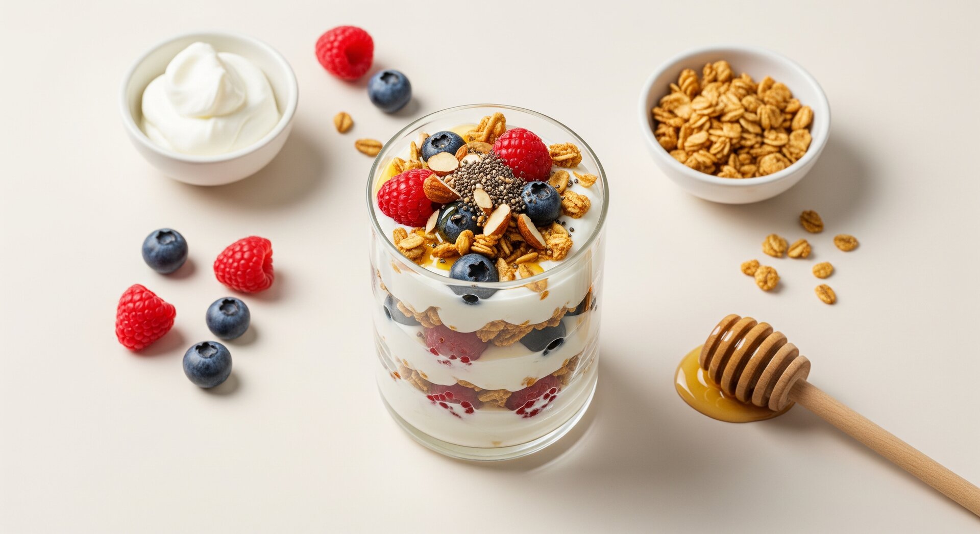 Skyr Protein Parfait met Granola