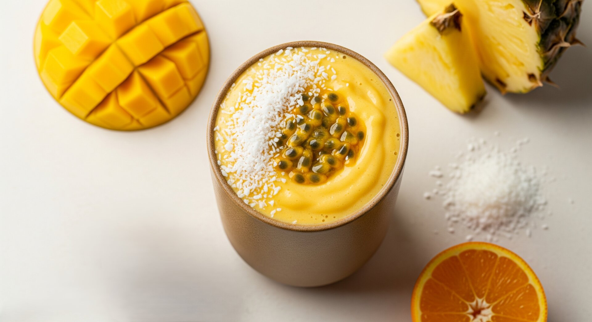 Tropische Fruitsmoothie