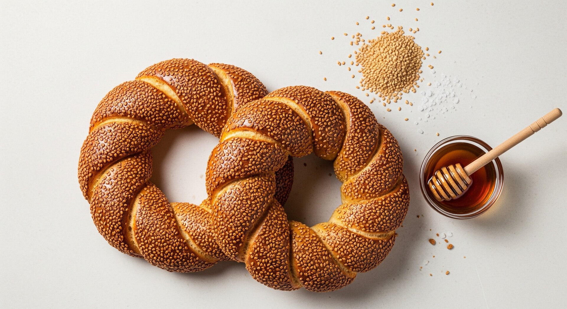 Turks Simit Sesamring
