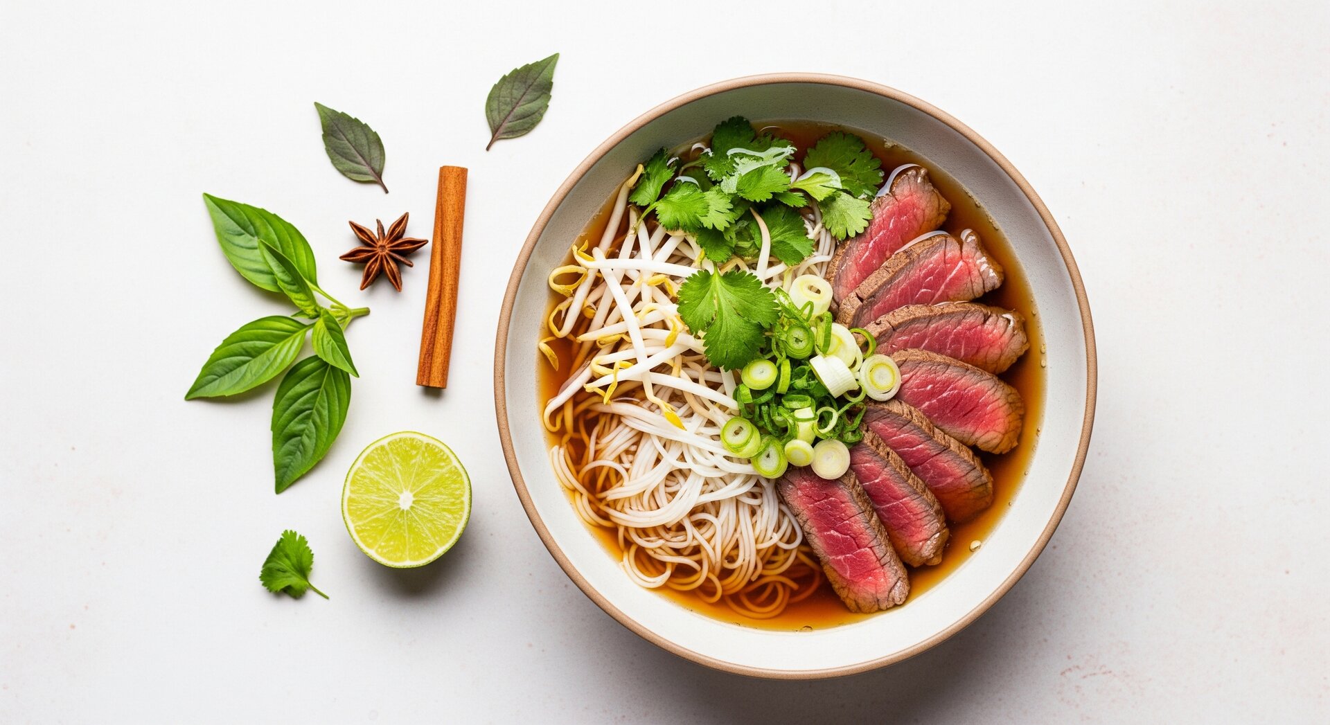 Vietnamese Pho met Rundvlees