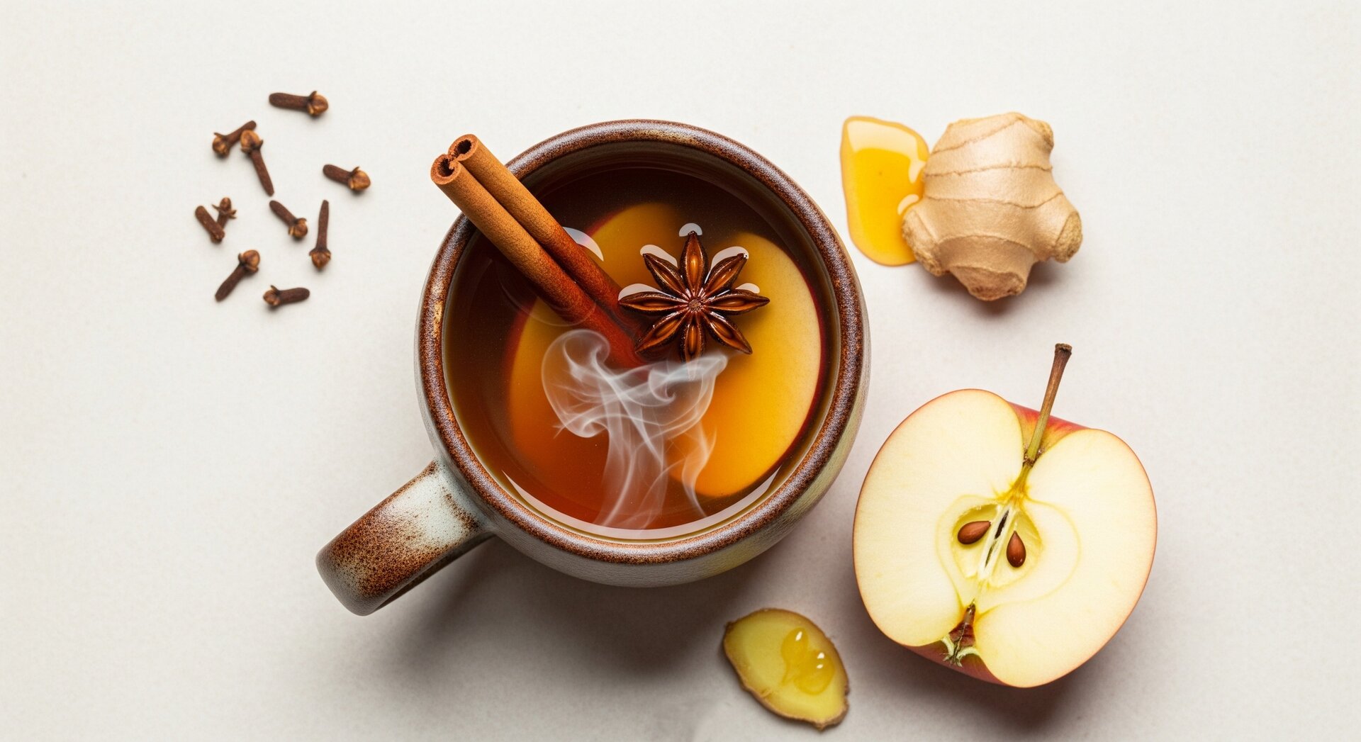 Warme Appelcider met Kaneel en Kruidnagel