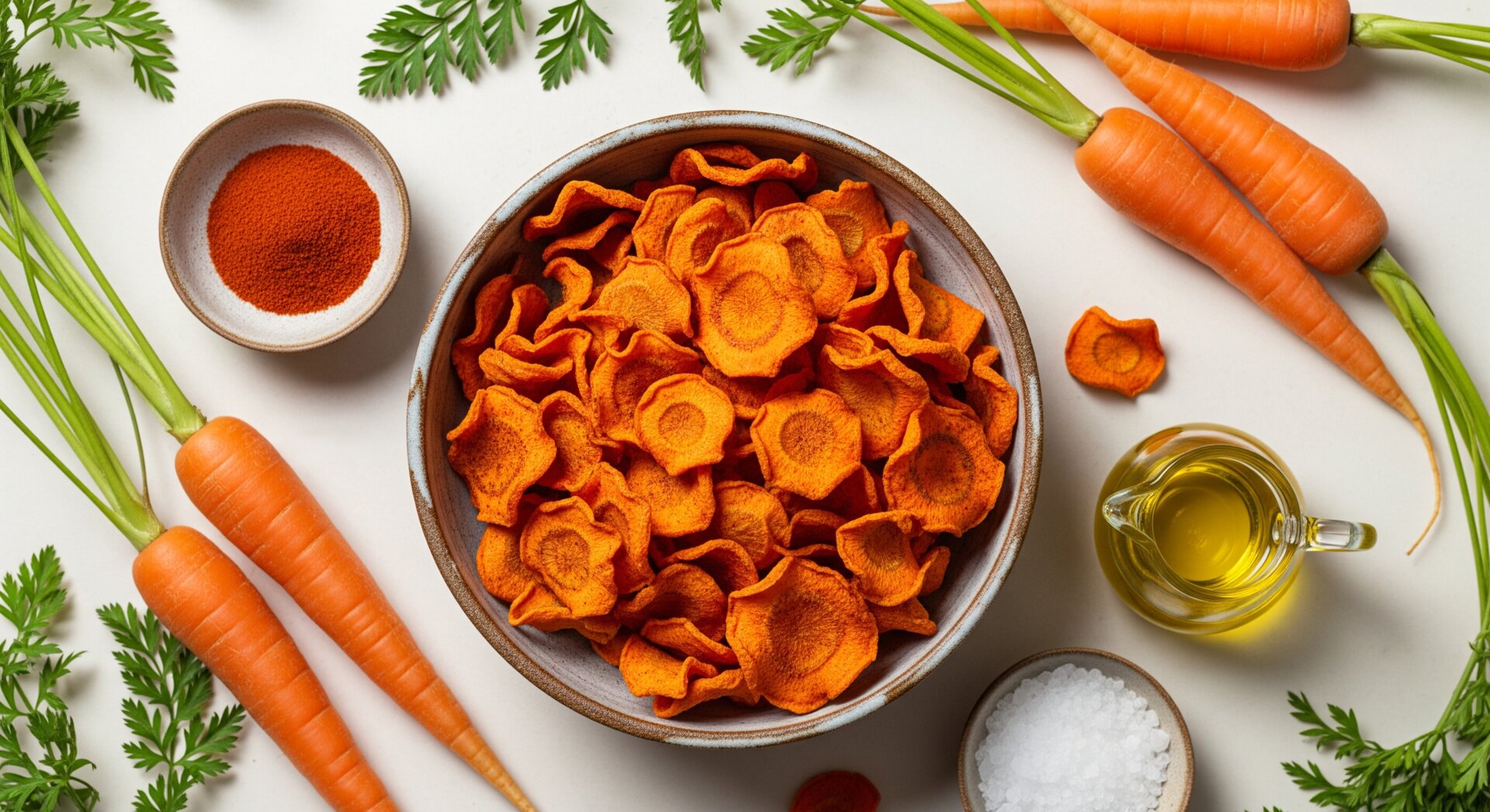 Wortelchips met Gerookte Paprika