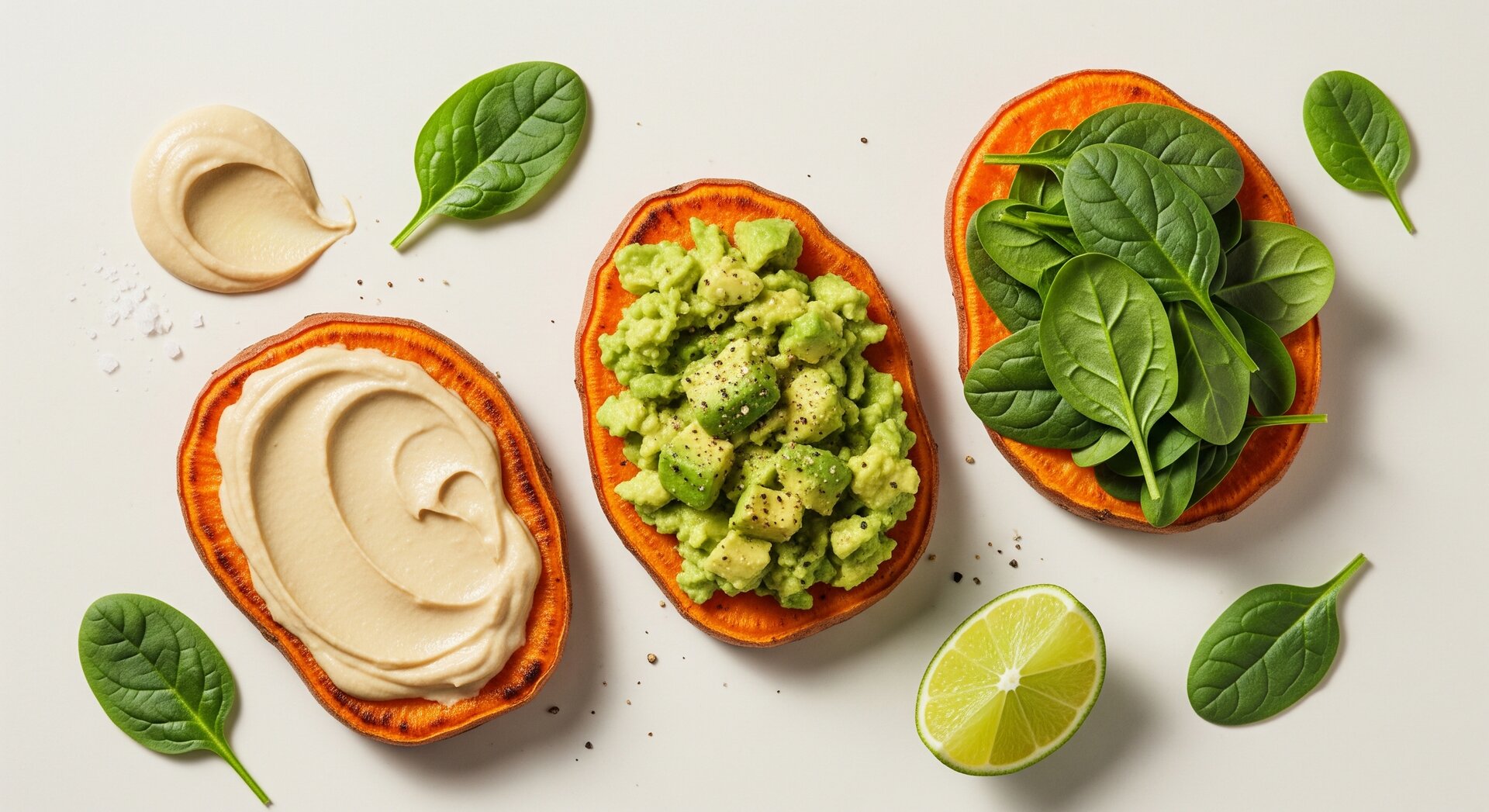 Zoete Aardappel Toast met Tahini en Avocado