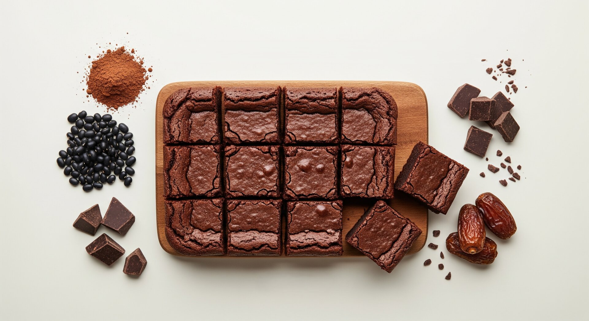 Zwarte Bonen Brownies